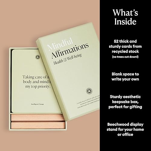 Miniatura 4 de Intelligent Change Tarjetas de afirmación conscientes para la salud y el bienestar