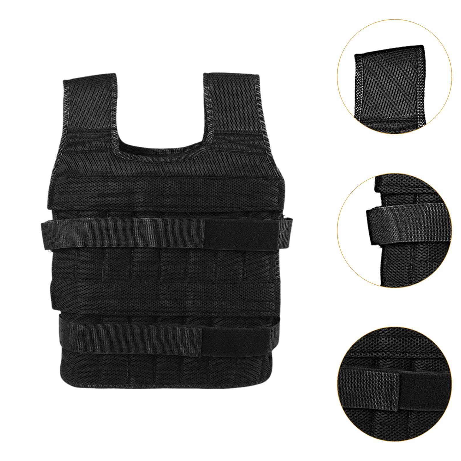 Chaleco Lastrado Ajustable para Hombres Y Mujeres con Correas Ergonómicas Malla Transpirable Y de Fijación Segura Adecuado para Entrenamiento