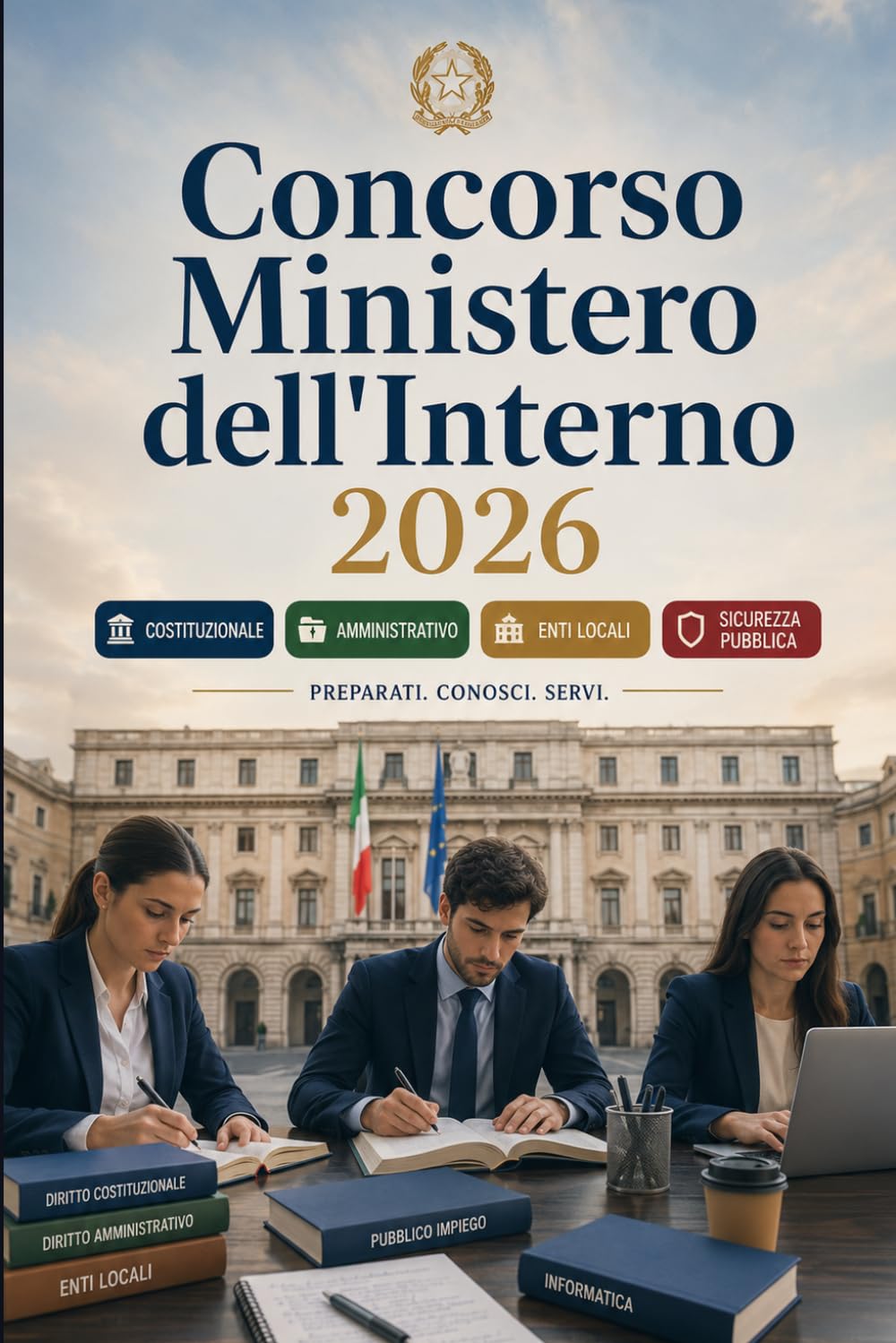Concorso Ministero dell'Interno 2026: Diritto costituzionale, amministrativo, enti locali, pubblico impiego, sicurezza pubblica, informatica e quiz