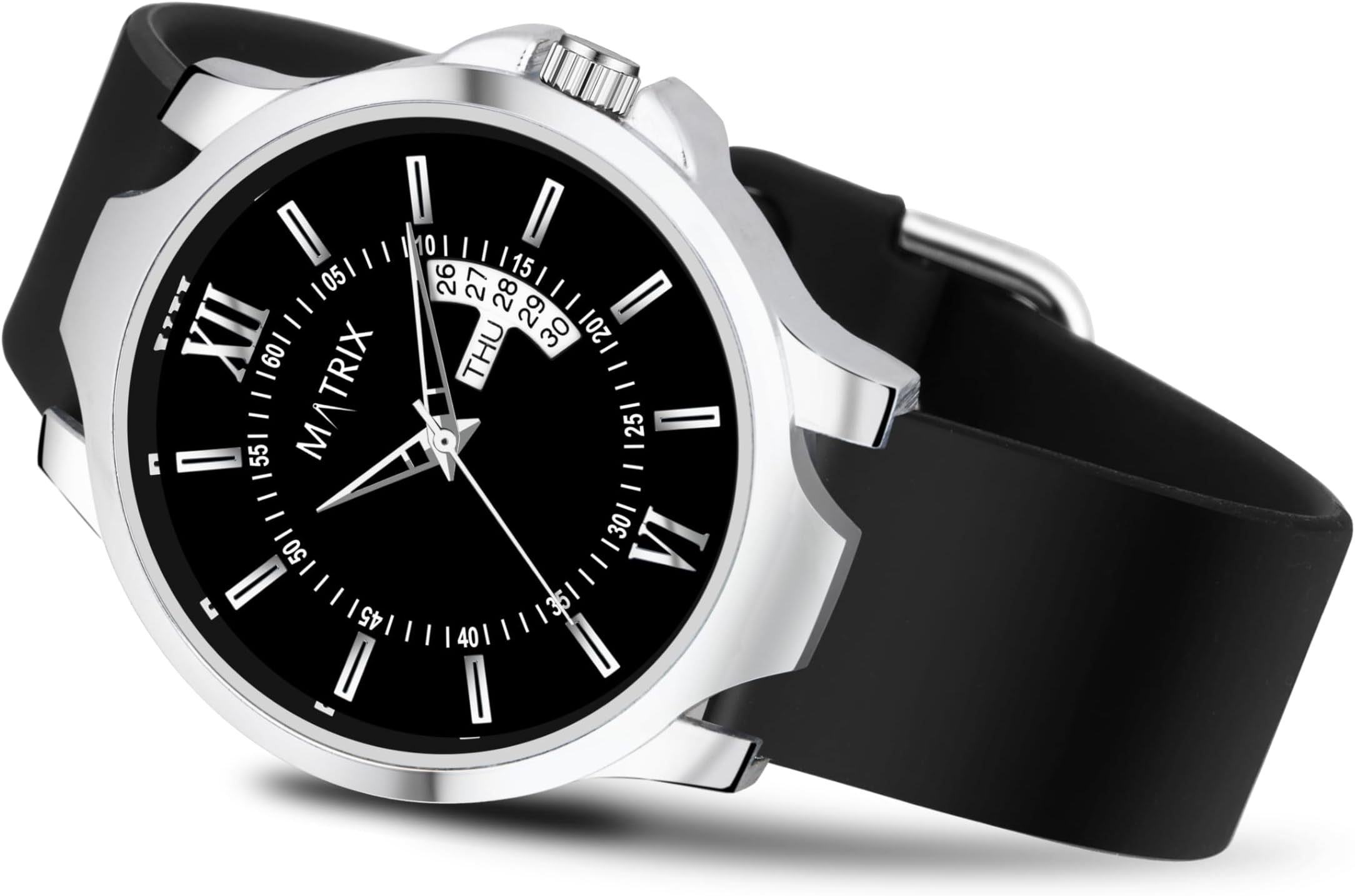 Antique 2.0 Day & Date Softest Silicone Strap Analog Watch for Men & Boys