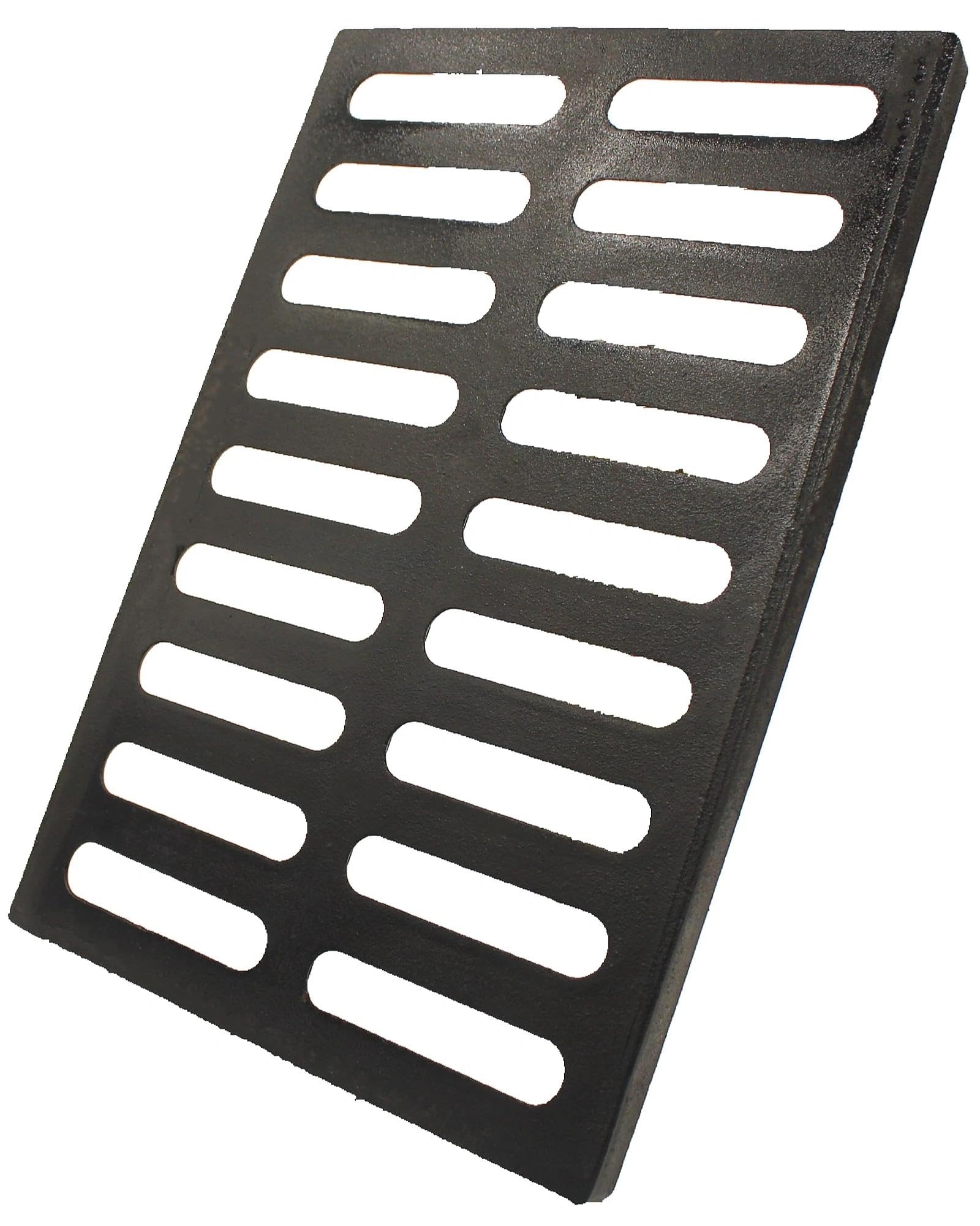 Cast Iron Drain Grate, Driveway Channel Cover 17x12 in