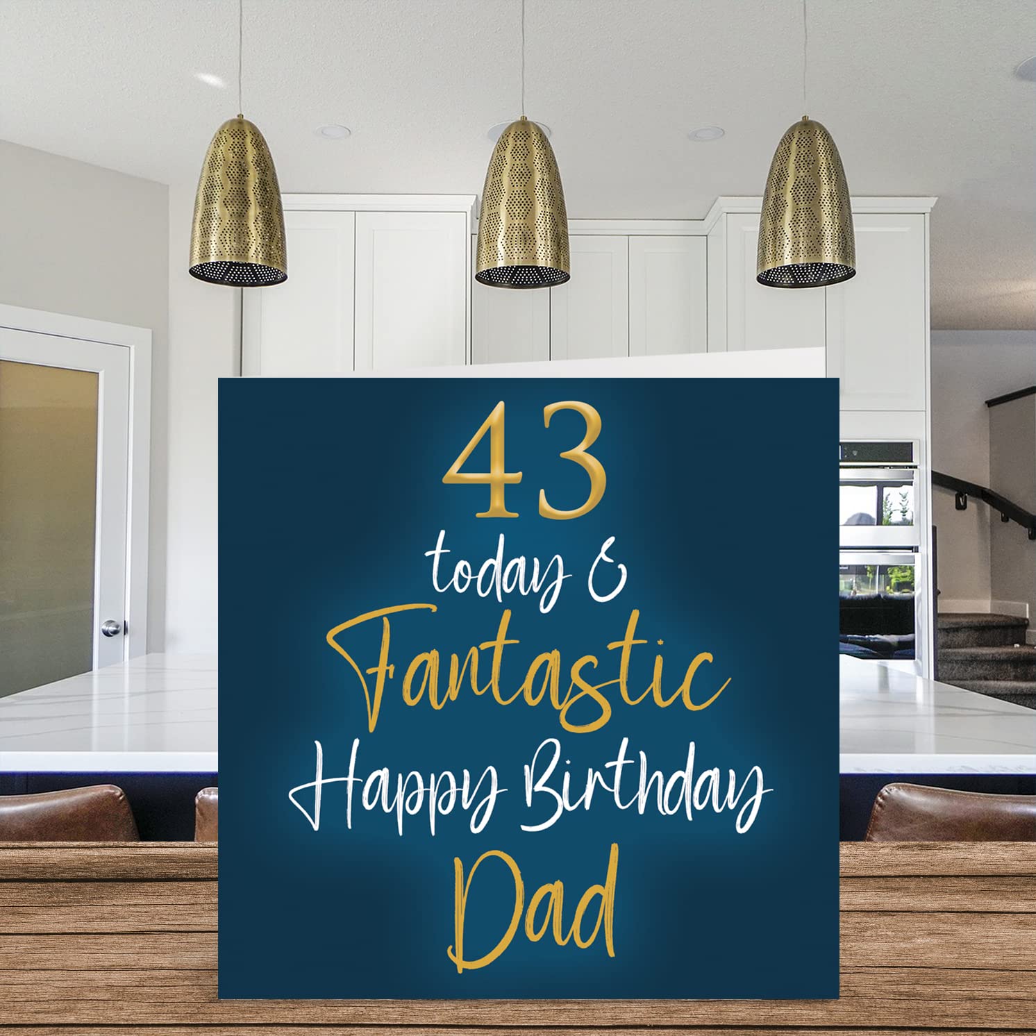 Fantastiques Cartes D'anniversaire De 43 Ans Pour Papa – 43