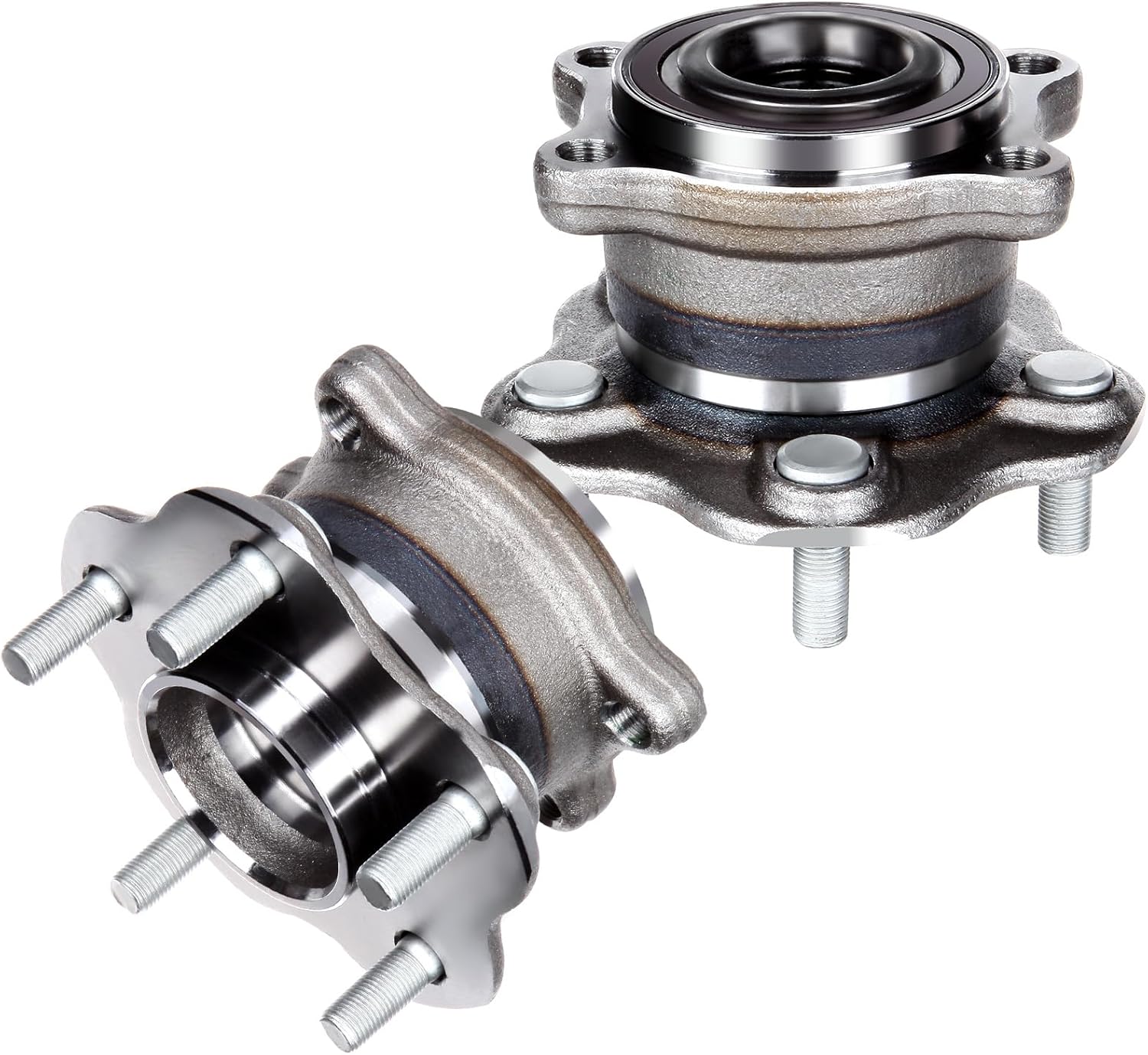 ECCPP Replacement For Pair of 2 New Complete Rear Wheel Hub Bearing Assembly 5 Lugs w/ABS For 2003-2007 Murano 512363 x2