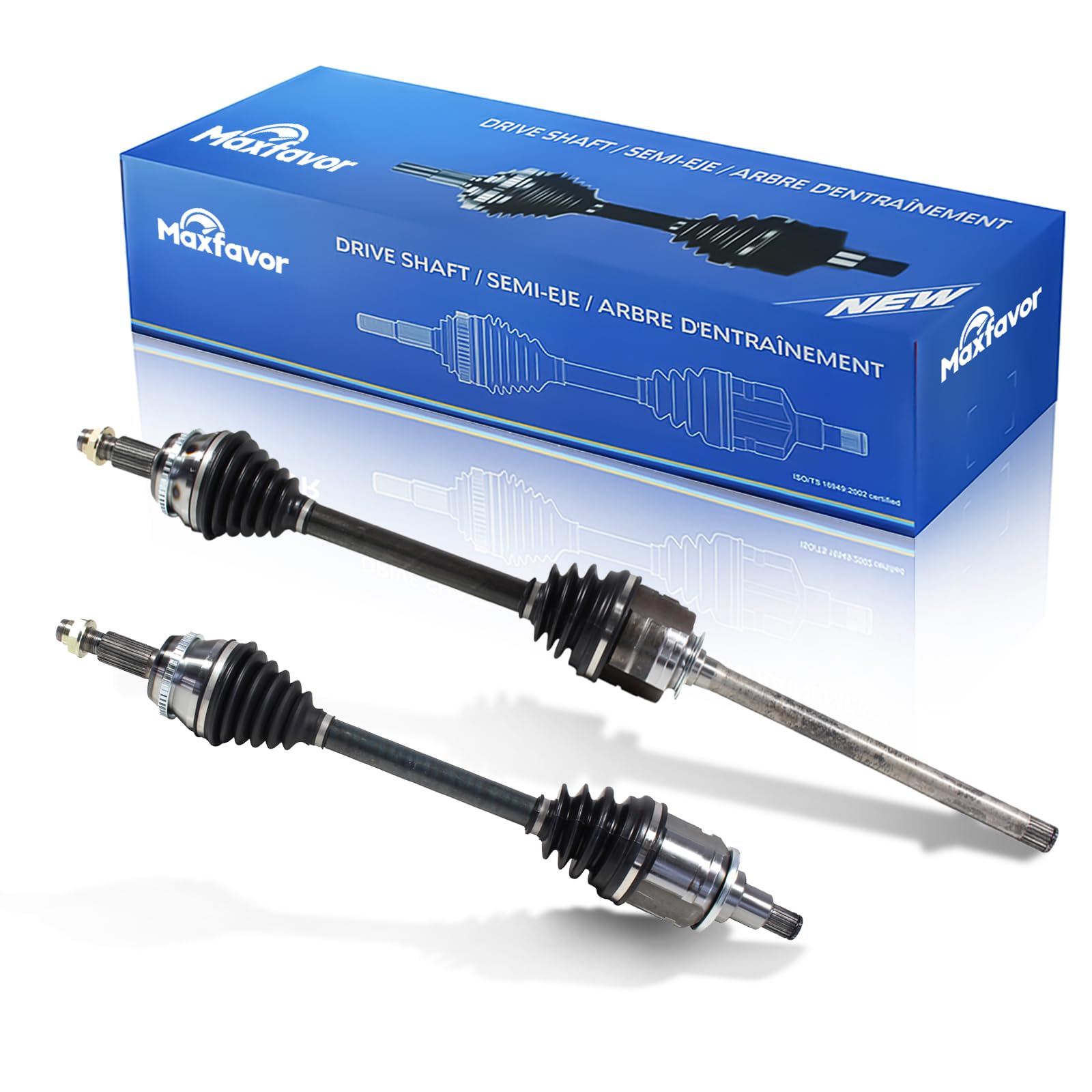 Amazon.com: Maxfavor CV Axle Front fit for Toyota Highlander 2008