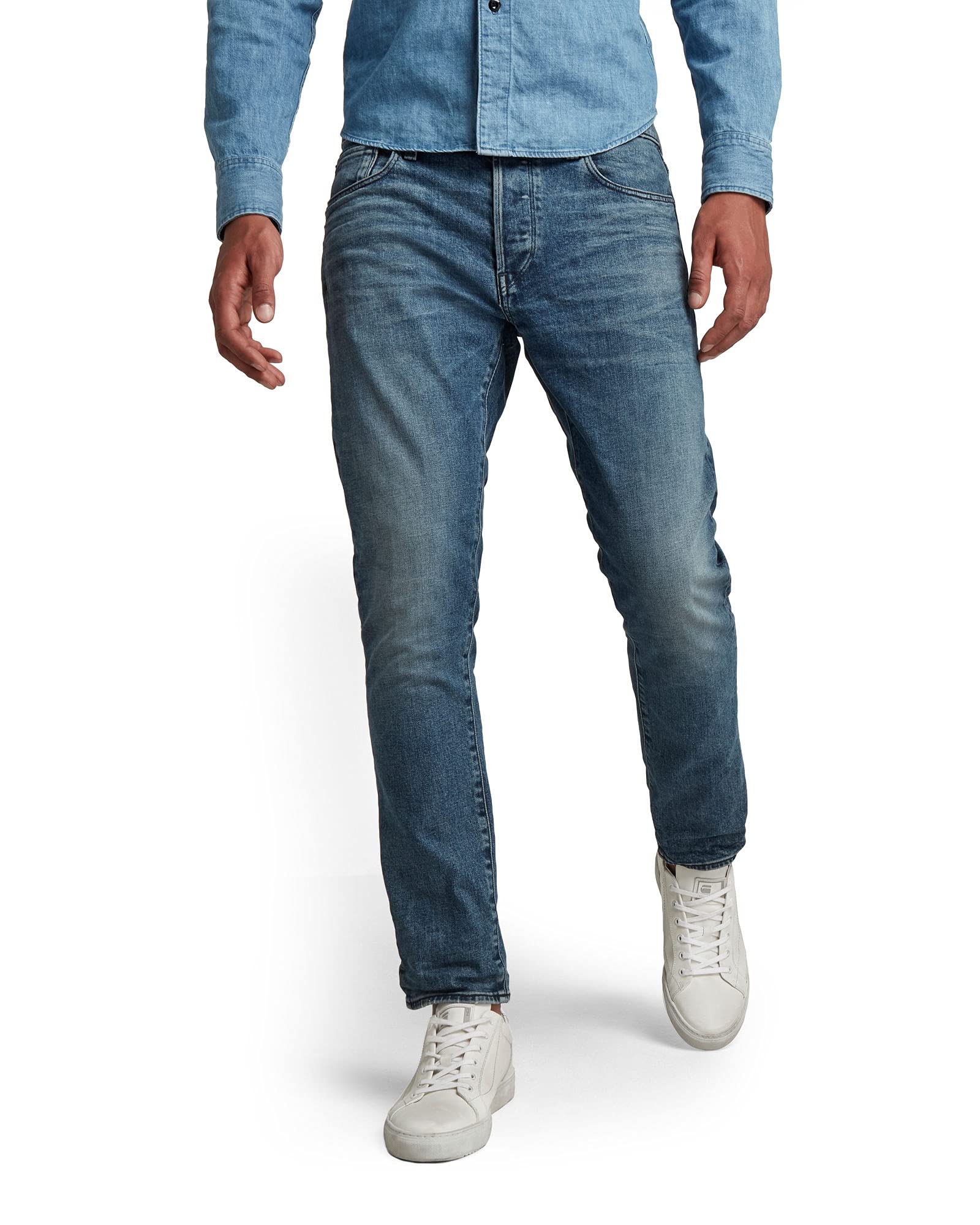 G-Star Men's 3301 Slim Jeans — view 42