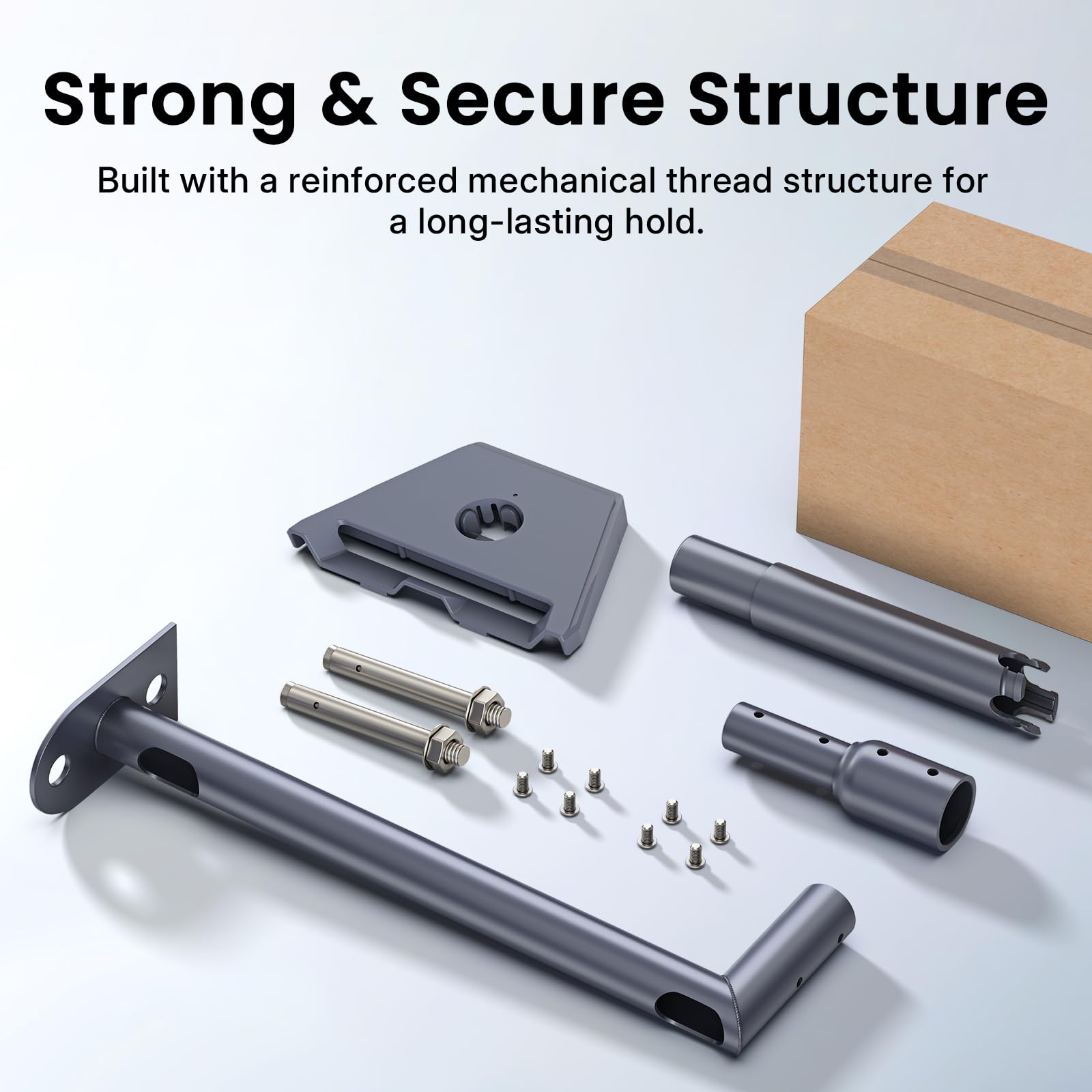 Starlink Mount, Starlink - Supporto da parete regolabile a 360° in lega di alluminio Starlink Gen 3 con adattatore per tubi Starlinks Gen 3 per Gen 3/Gen 2/Mini