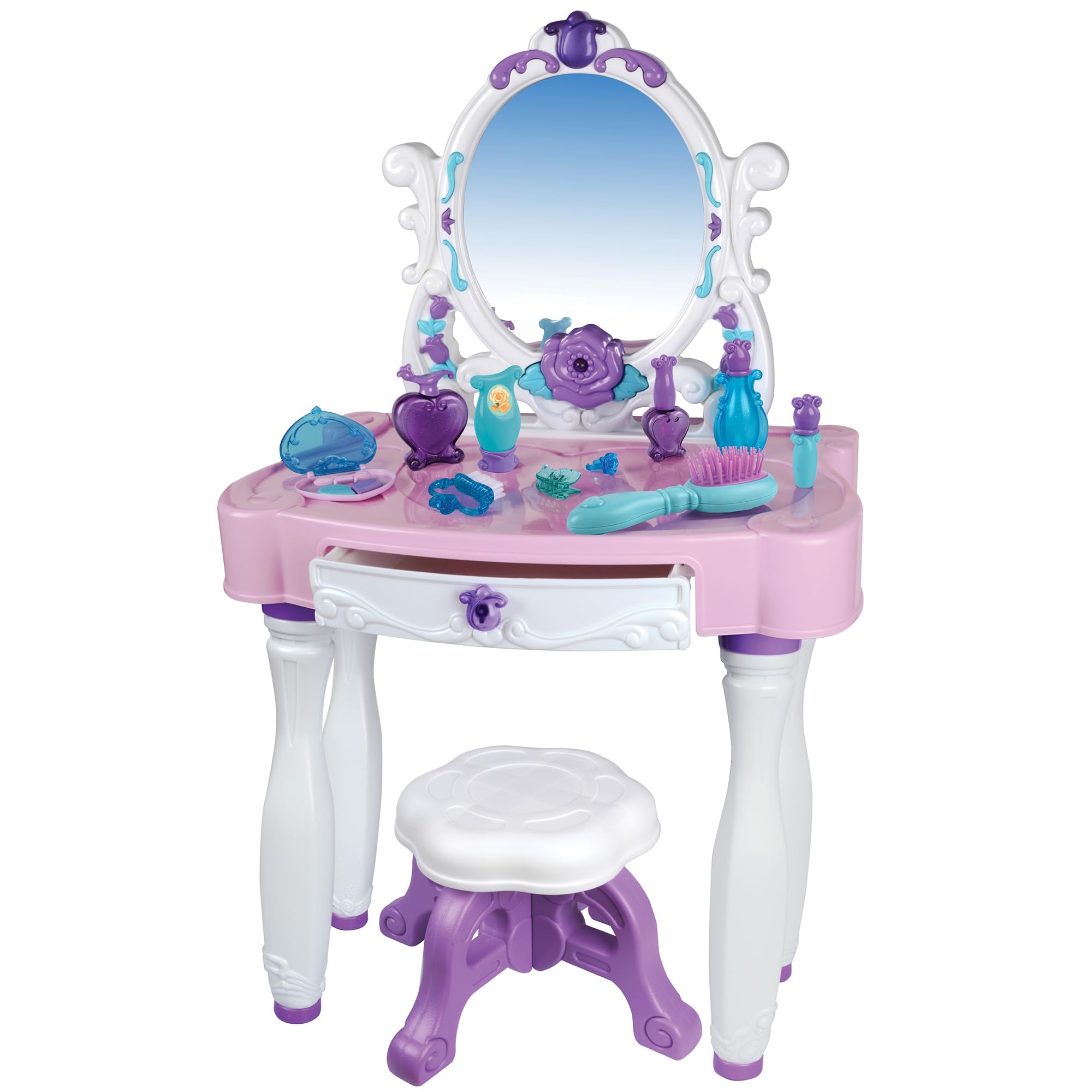 Amazon.com: Redbox Red Box Light Up Princess Vanity Table : Toys