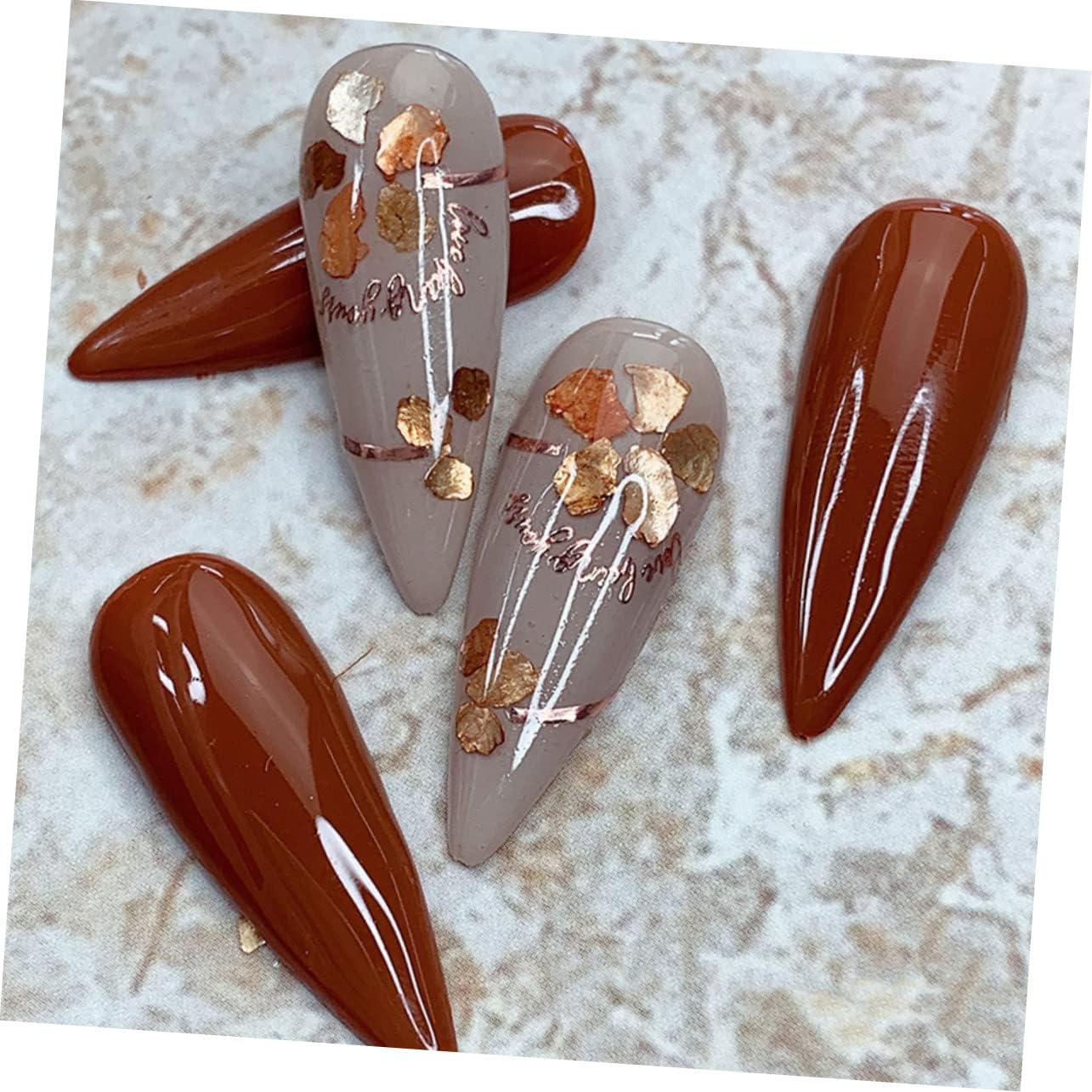 Gatuida Nail Glitter Decorations DIY Mica Slice Sequins Nail Art Decorations for Women