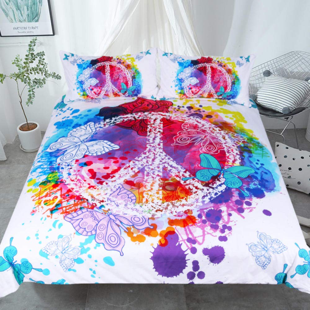 Linge de lit anime hypoallergénique et résistant aux lavages
