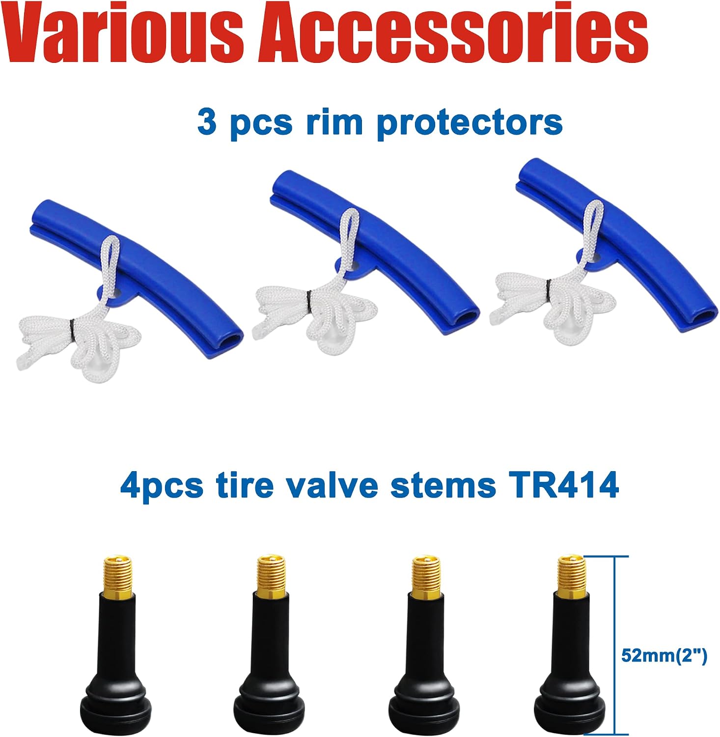 15” Motorcycle Tire Spoons, 22pcs Steel Tire Removal Tools with Storage Bag for Car Dirt Bike Lawn Mower, Tire Iron Set, Tire Changer Levers