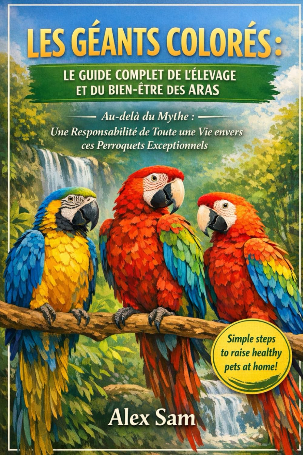 LES GÉANTS COLORÉS : LE GUIDE COMPLET DE L'ÉLEVAGE ET DU BIEN-ÊTRE DES ARAS: Au-delà du Mythe : Une Responsabilité de Toute une Vie envers ces Perroquets Exceptionnels