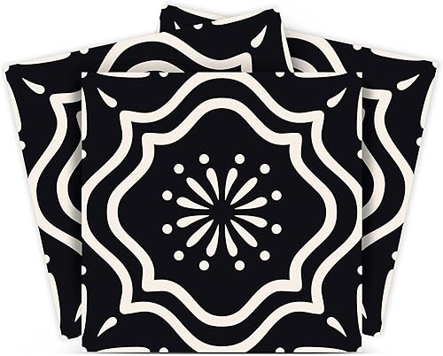 Miniatura 10 de Mi Alma Colección de calcomanías para chimenea, 24 calcomanías para azulejos de despegar y pegar, juego de 24 calcomanías para azulejos en muro,