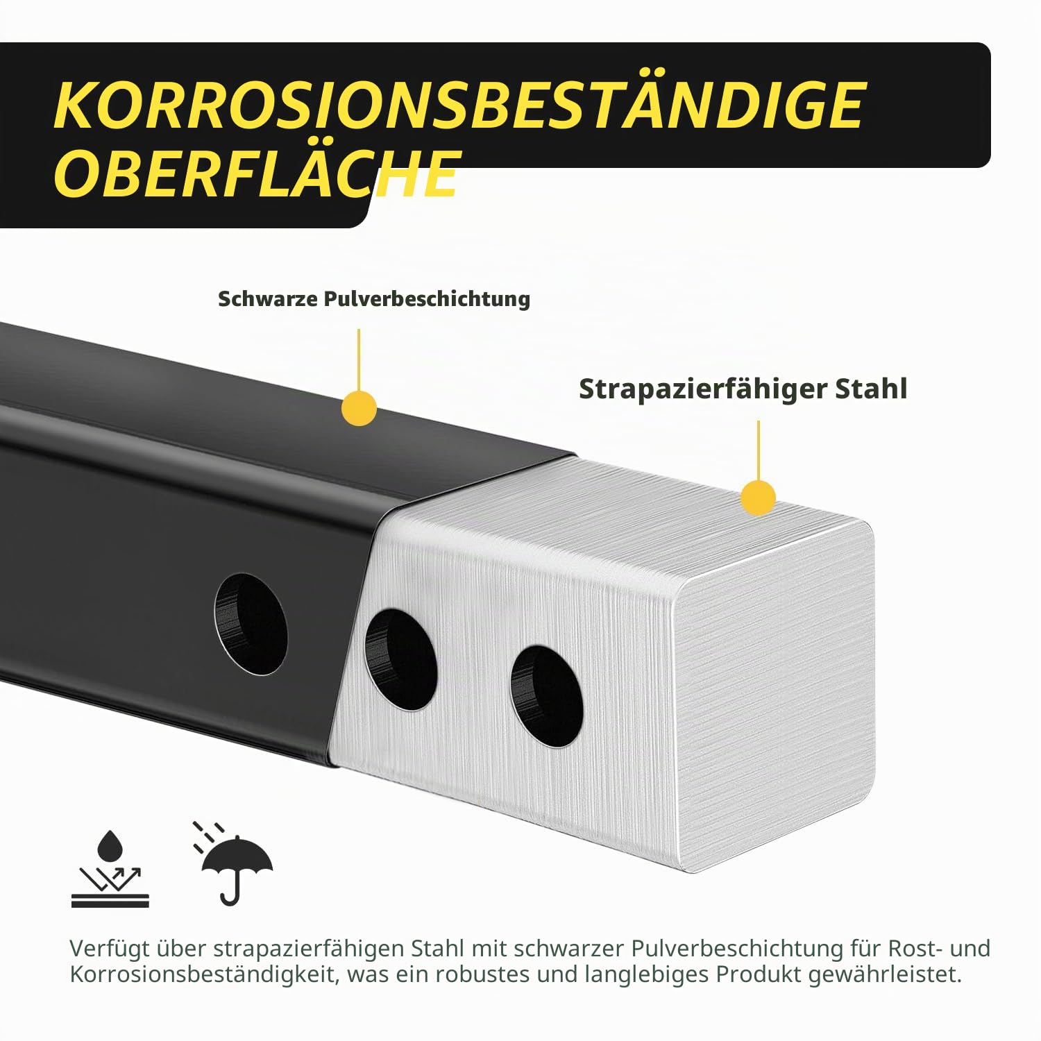 MAXXHAUL 50650 Anhängerkupplungserhöhung für 5,1 cm Empfänger mit 15,2 cm Höhe/Drop