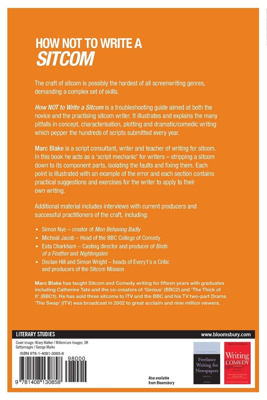 How NOT to Write a Sitcom: 100 Mistakes to Avoid If You Ever Want to Get Produced (Writing Handbooks)