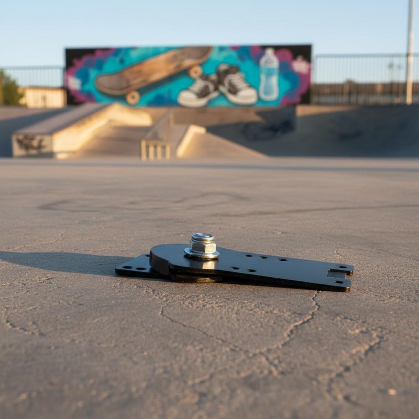 Eje de Skateboard Carving Camión de Skate Soporte de Tabla Adaptador de con Aleación de Aluminio Muelle de Flexión para Suaves Adecuado para Mejoras DIY Entrenamiento y Desplazamientos