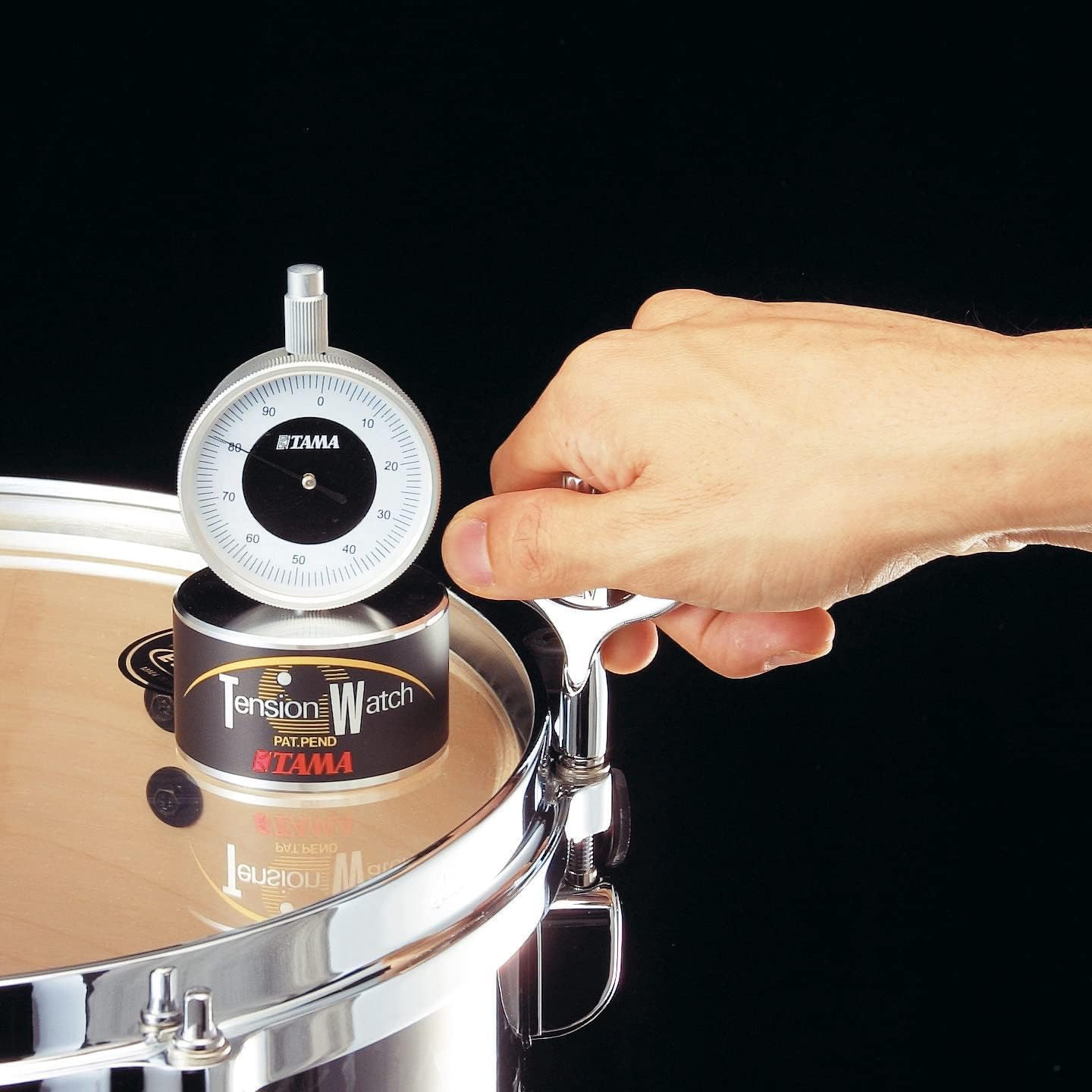 Tama TW100 Tension Watch Schlagzeug Tuner Stimmgerät + keepdrum Drumsticks