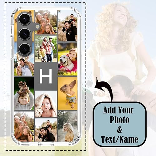 Vista 24 de Funda transparente 3 en 1 diseñada para teléfono Galaxy S21, Plus/Ultra/FE 5G Samsung, capas protectoras híbridas [protector de pantalla] Borrar 05