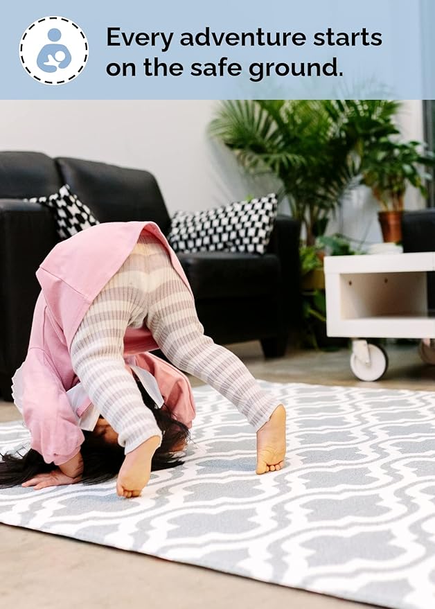 Baby Care Play Mat Grande - Azul Marroquí - 210 x 140 cm miniatura 3