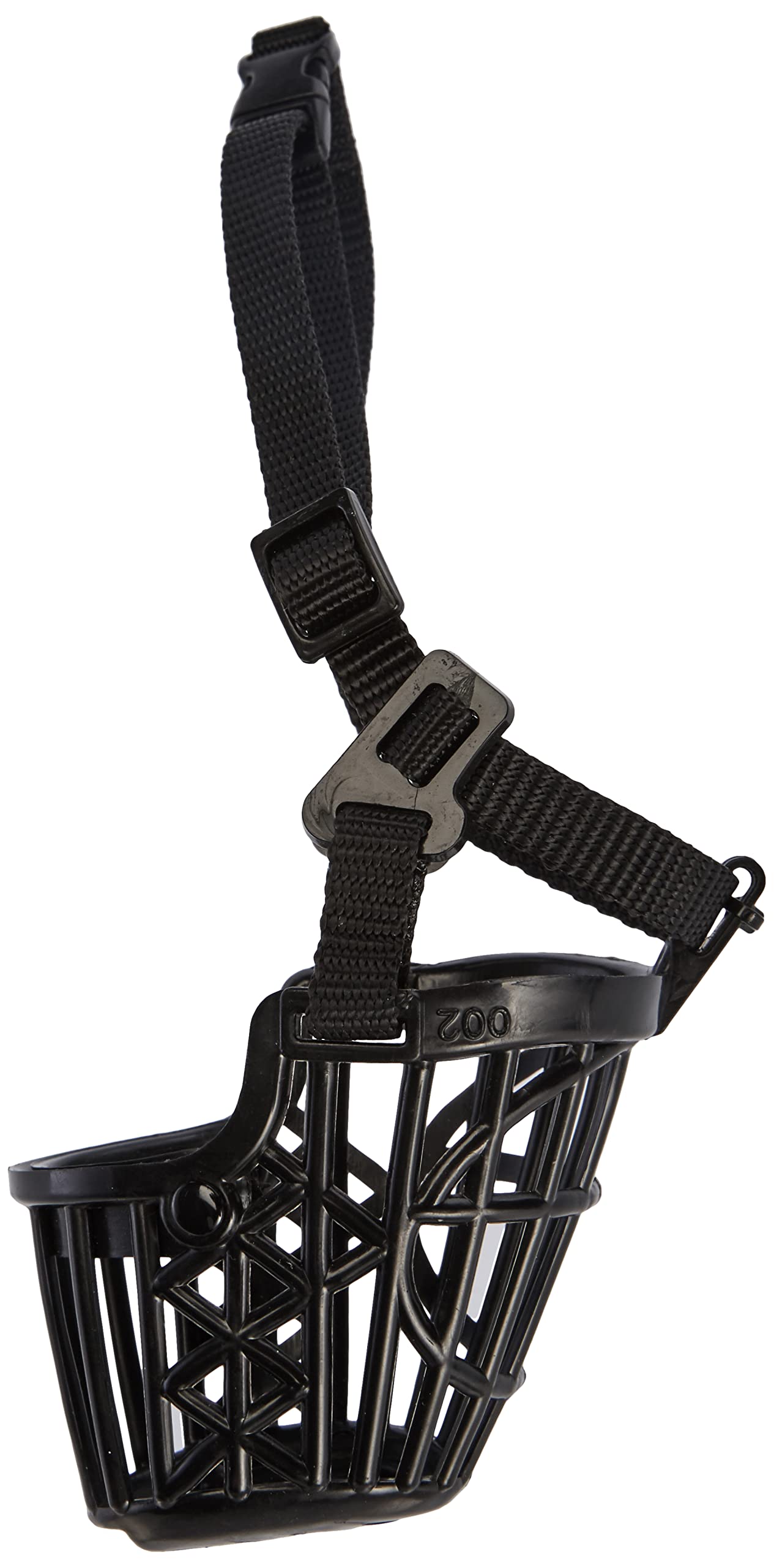 Trixie Plastic Black Muzzle for Dogs Small