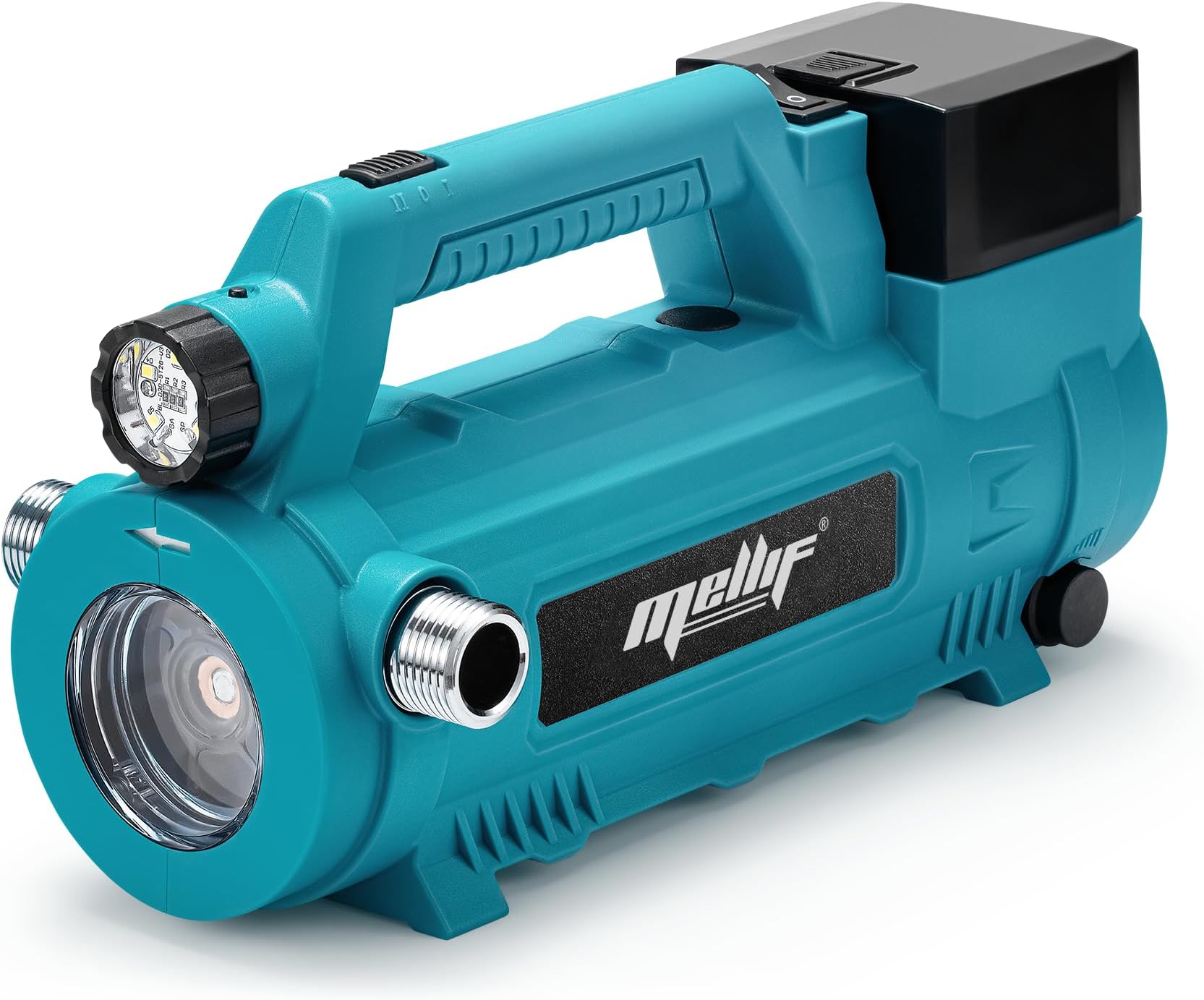 Cordless Water Transfer Pump Compatible with Makita 18V Battery(Tool Only), Portable Self-priming Pump, 430GPH Electric Utility Pump for Garden, Tub, Tank, Pool, Ponds, Aquariums