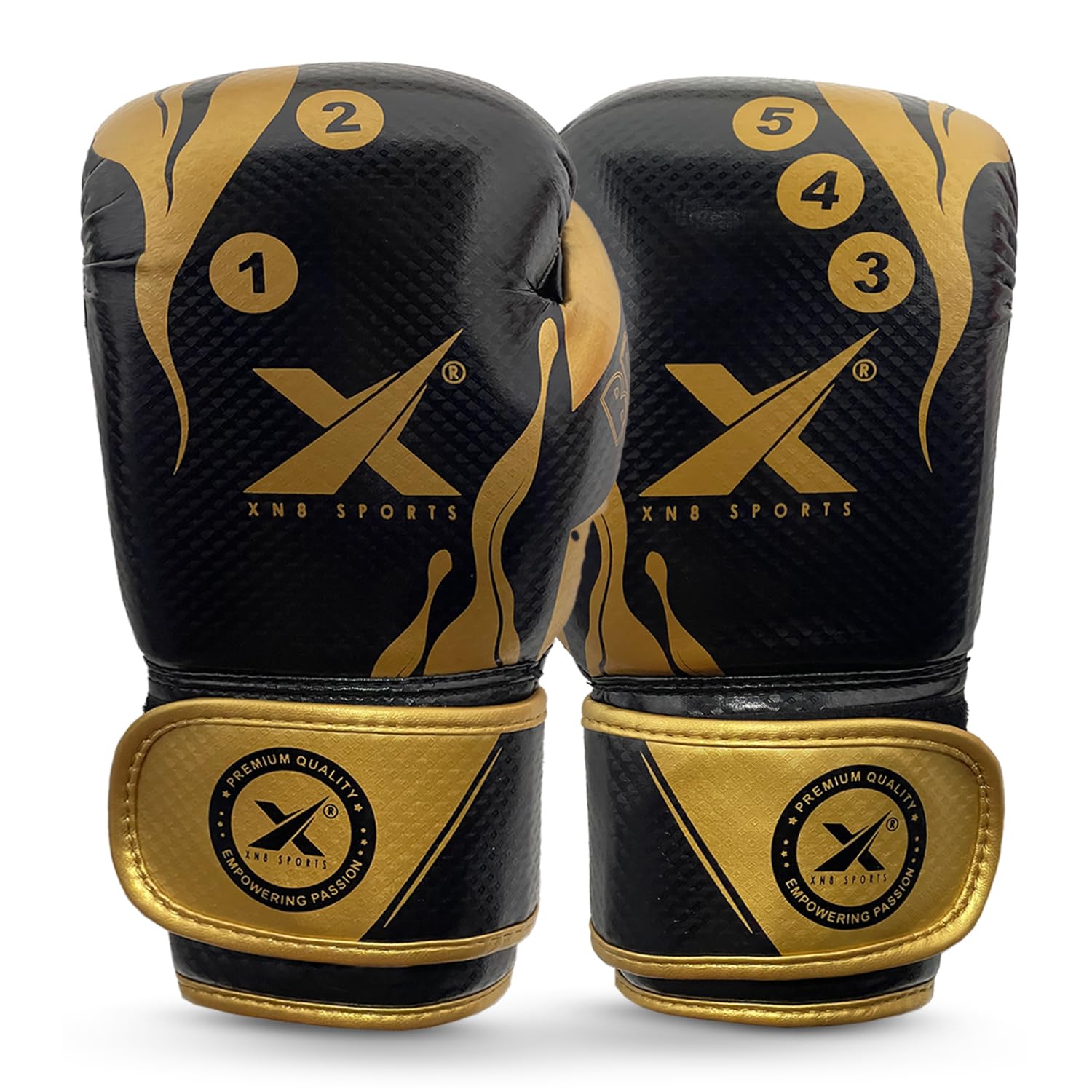 Xn8 Sports Kids Boxing Gloves 4oz & 6oz – Training & Sparring Gloves for Punch Bag, Kickboxing, Muay Thai & MMA – Boys & Girls Junior Punching Gloves with Multi-Layer Padding