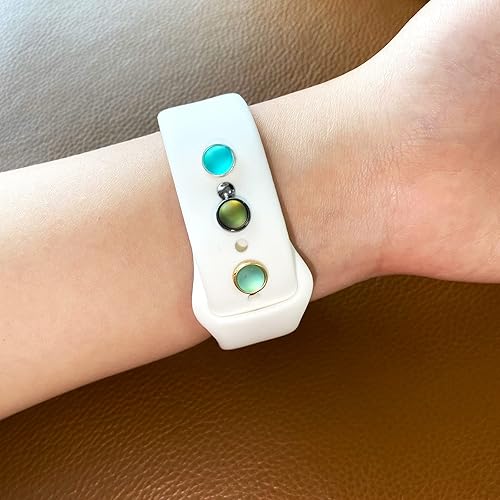 Miniatura 6 de Anillos decorativos de metal compatibles con Iwatch de 1.496 pulgadas, 1.575 pulgadas, 1.654 pulgadas, 1.732 pulgadas, joyería brillante, accesorios