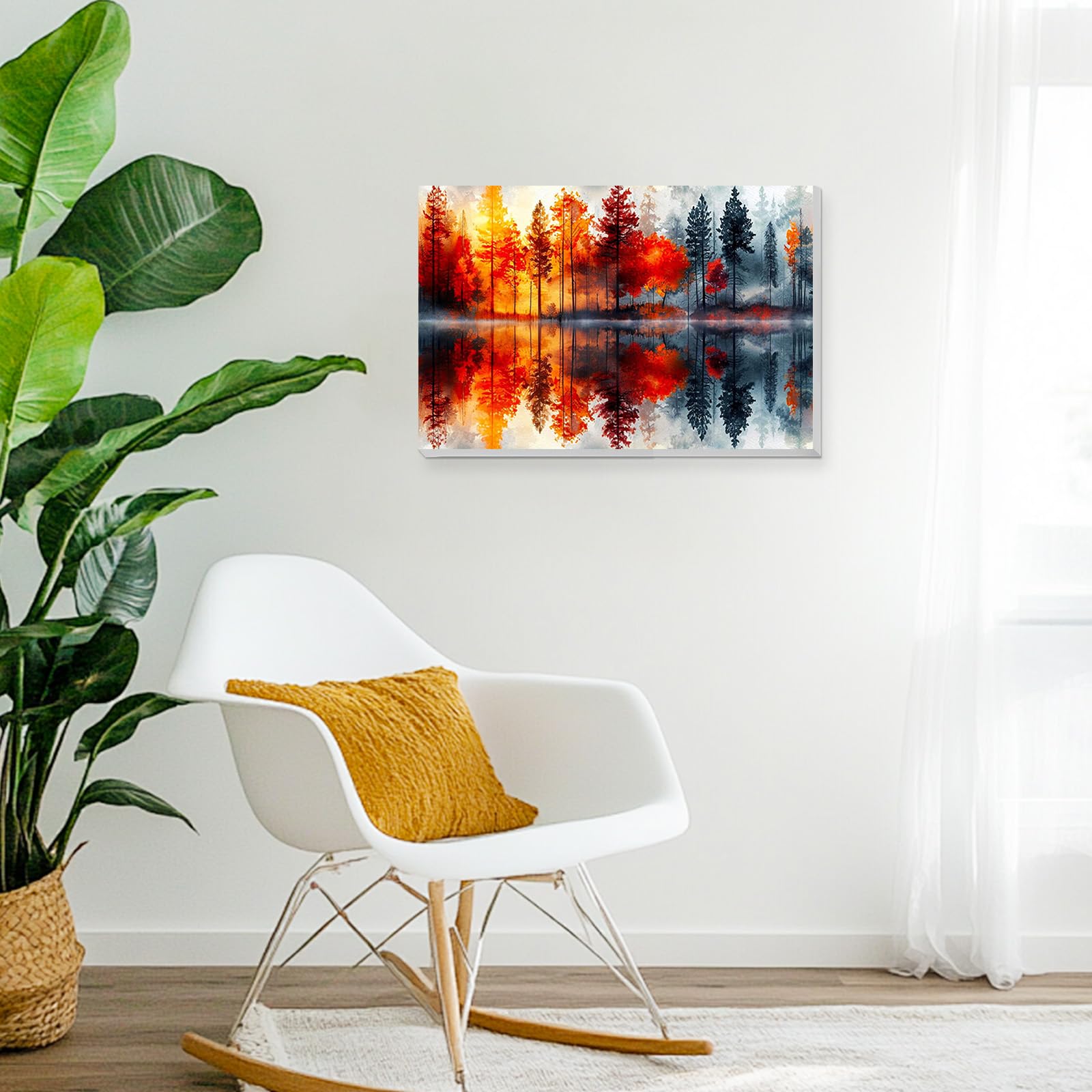 HEIBAGO Kit de peinture par numéro pour adultes, maison - Peinture par numéros - Toile - Paysage - Décoration murale - 30 x 40 cm HEIBAGO Kit de peinture par numéro pour adultes, maison - Peinture par numéros - Toile - Paysage - Décoration murale - 30 x 40 cm