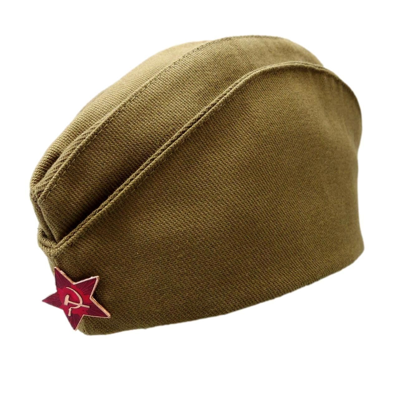 Amazon | ソ連軍 ピロトカ 帽 ソビエト ソ連 ロシア キャップ 帽子 