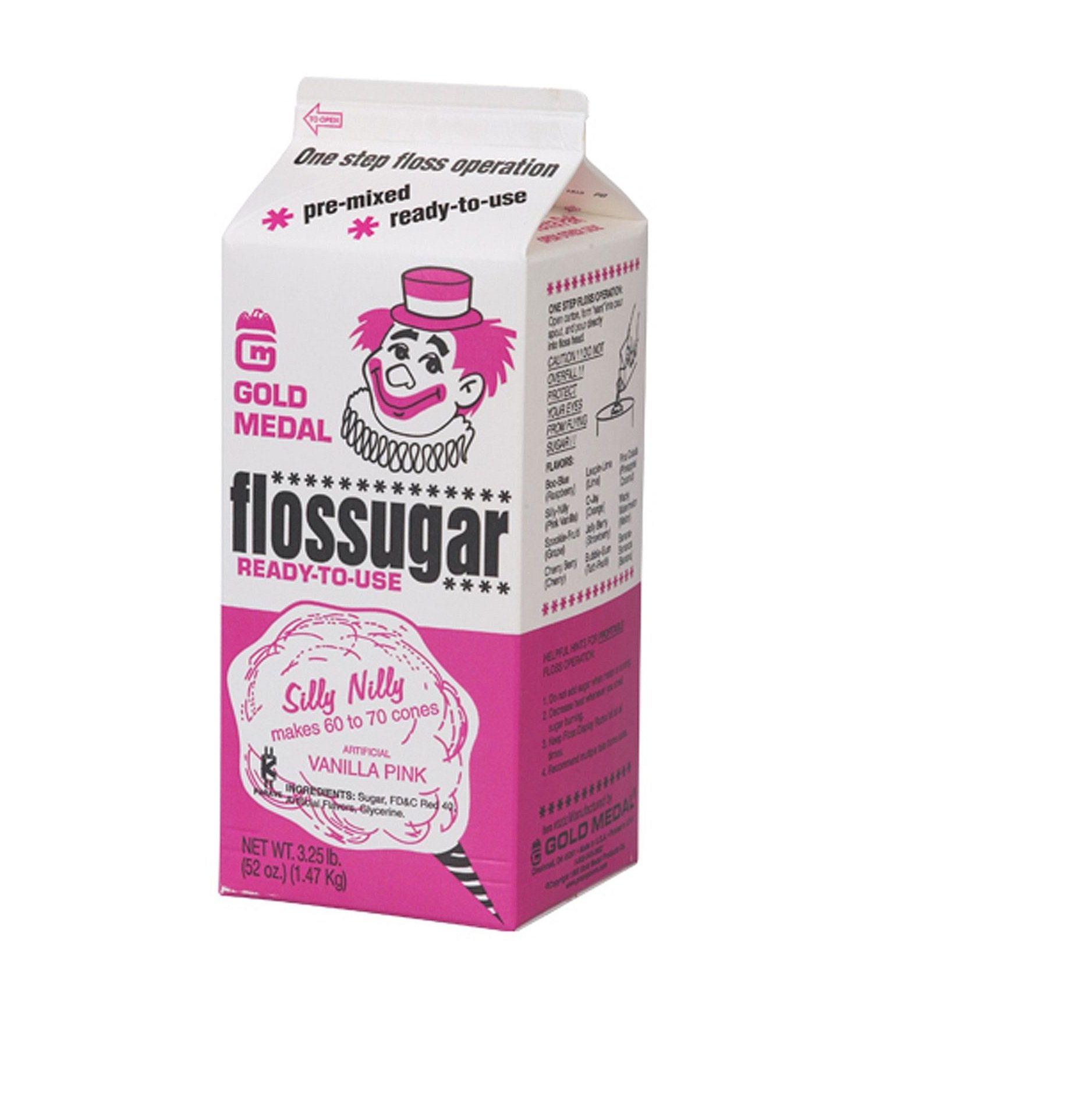 SILLY NILLY FLOSSUGAR 1/2GAL