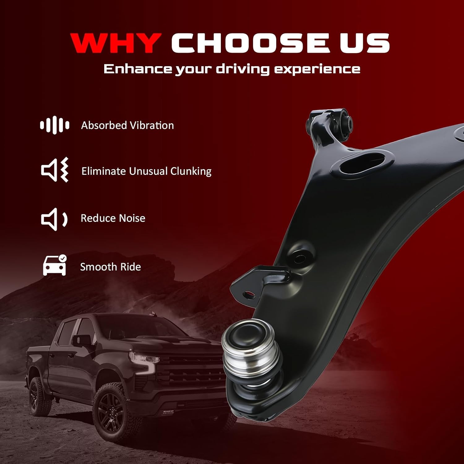 Front Right Lower Control Arm and Ball Joint Assembly Compatible with Subaru Forester 2014 2015 2015 2016 2017 2018 Passenger Side, replace# K622856 20202SG000