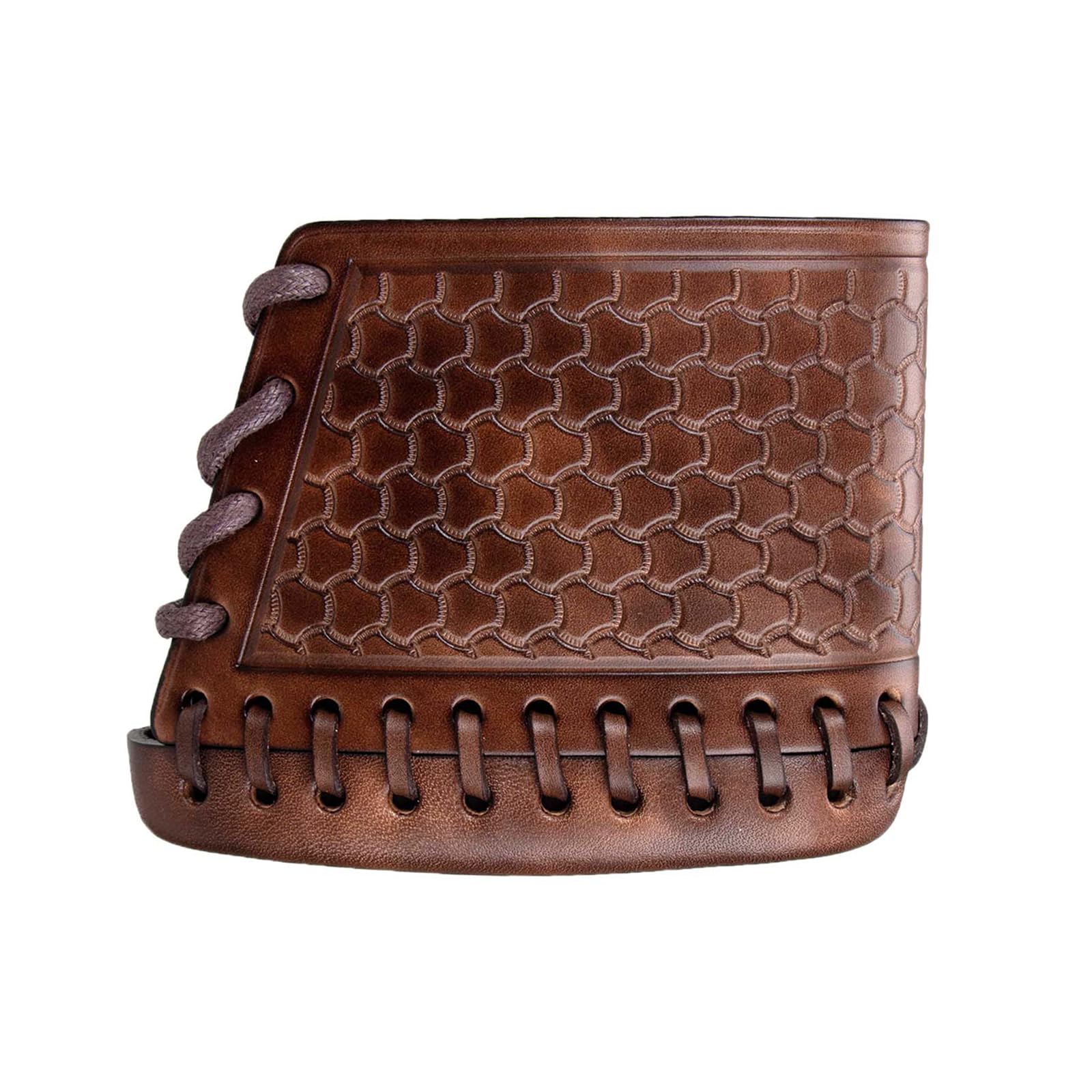 Extensión de la Culata de la Almohadilla de Retroceso de Cuero de Vaca con Inserciones para Escopeta de Rifle