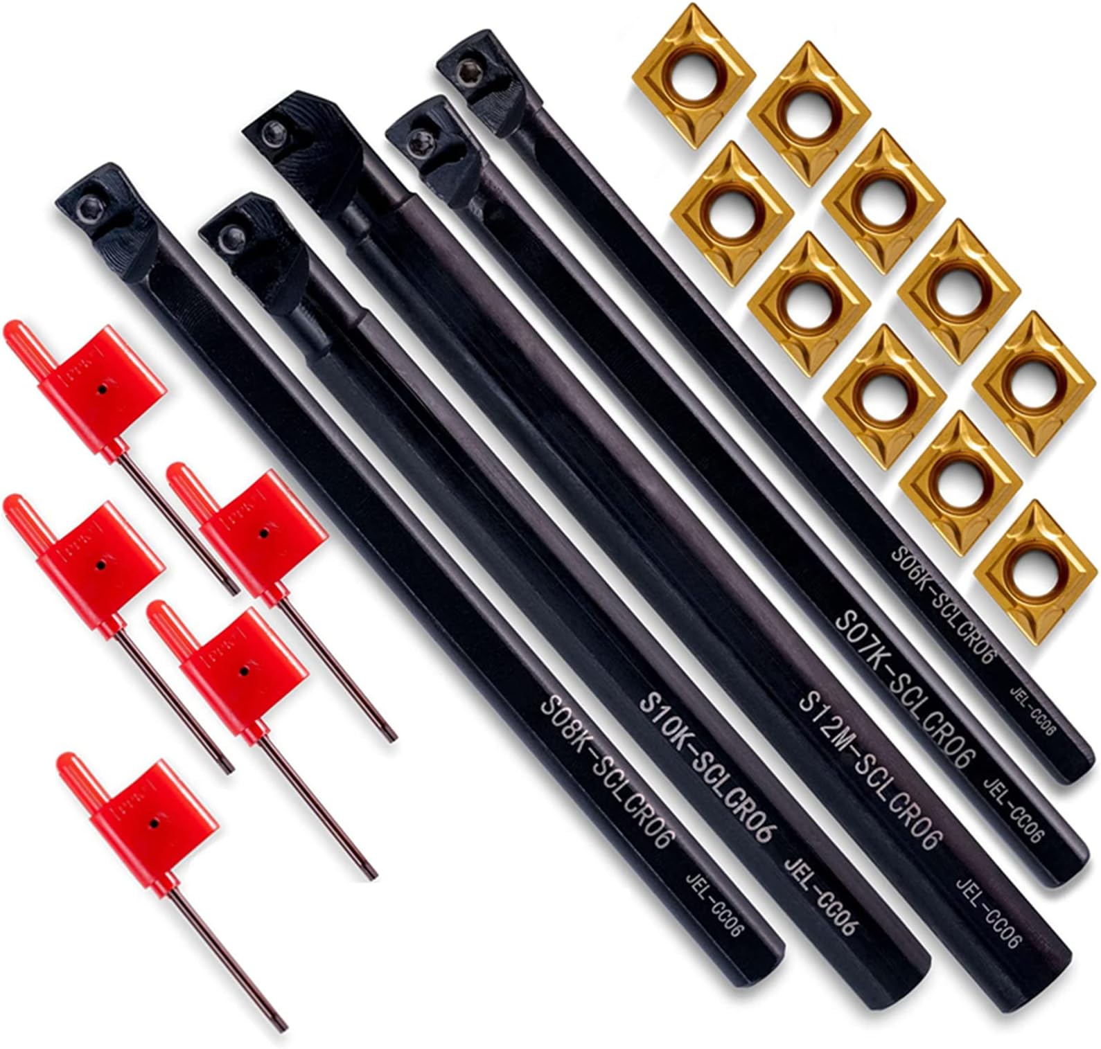 APKT1003 Wendeschneidplatten 10x - Hartmetall Für CNC Fräsen