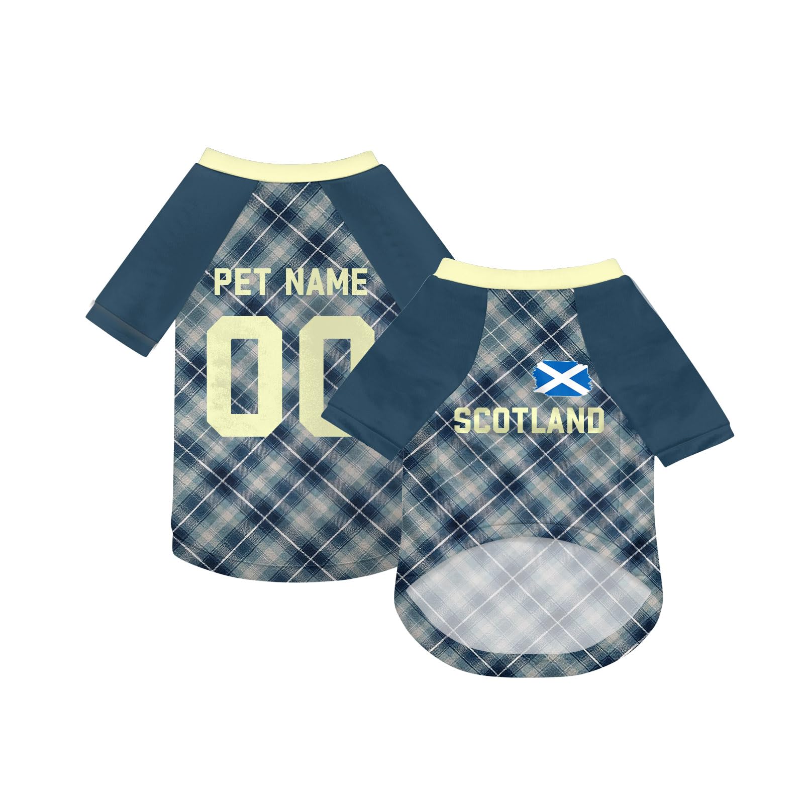 Personalised Dog T Shirt with World Cup 2026 Pet Apparel – Custom Country Flag Name Number, Breathable Pullover Design, XS-5XL for Small Medium Dogs, Ideal Pets Gifts