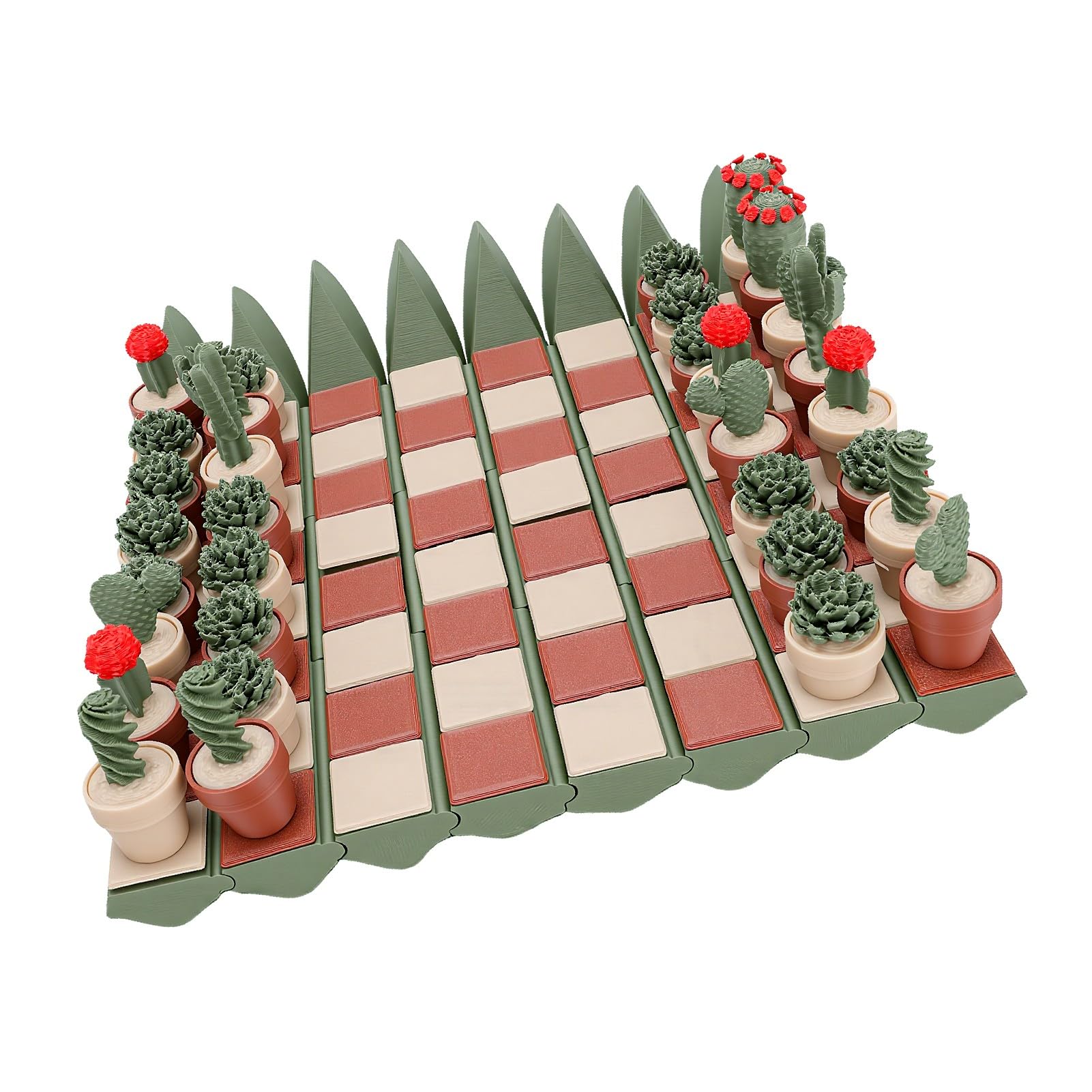 3D Chess Set with Innovative Storage Solution