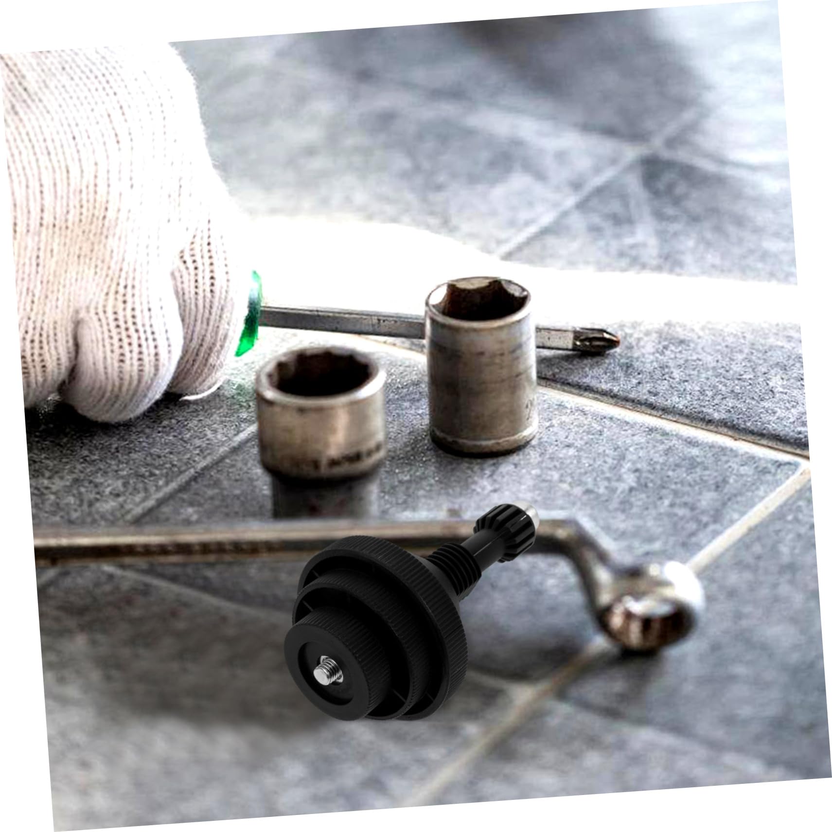 OUNONA Kit di Allineamento Frizione per Auto Utensile di Centraggio in Plastica e Metallo, Strumento Versatile e Efficiente per Riparazioni Automobilistiche