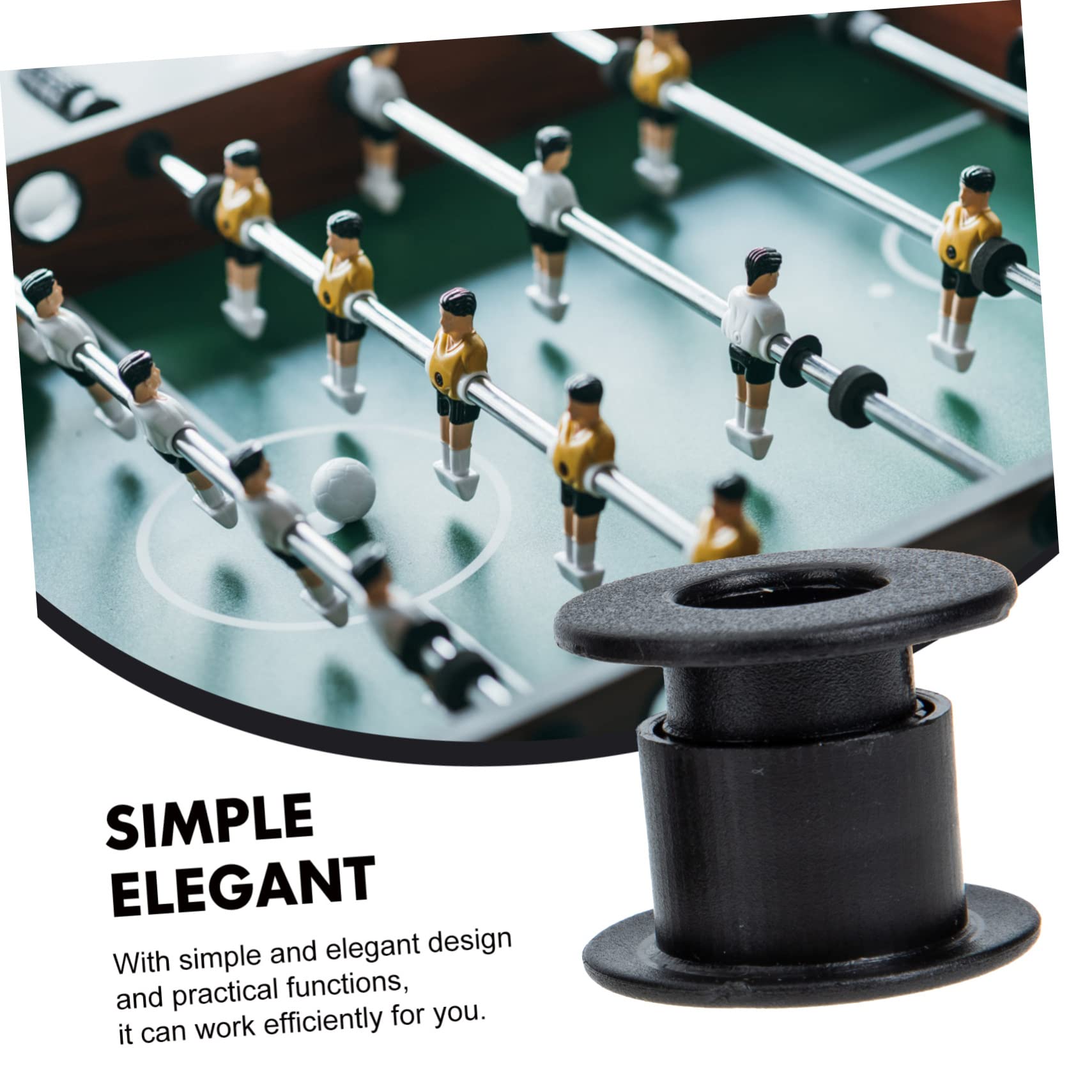 Toddmomy 10 Paires Roulements Plastique pour Table de Football