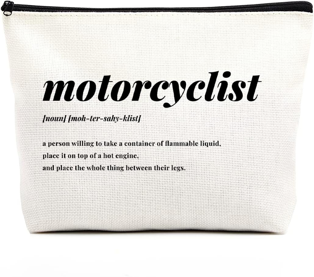 fkovcdy Motorcycle Gifts Motorcyclist Makeup Bag Motorbike Gift Cyclist Gifts fkovcdy Motorcycle Gifts Motorcyclist Makeup Bag Motorbike Gift Cyclist Gifts
