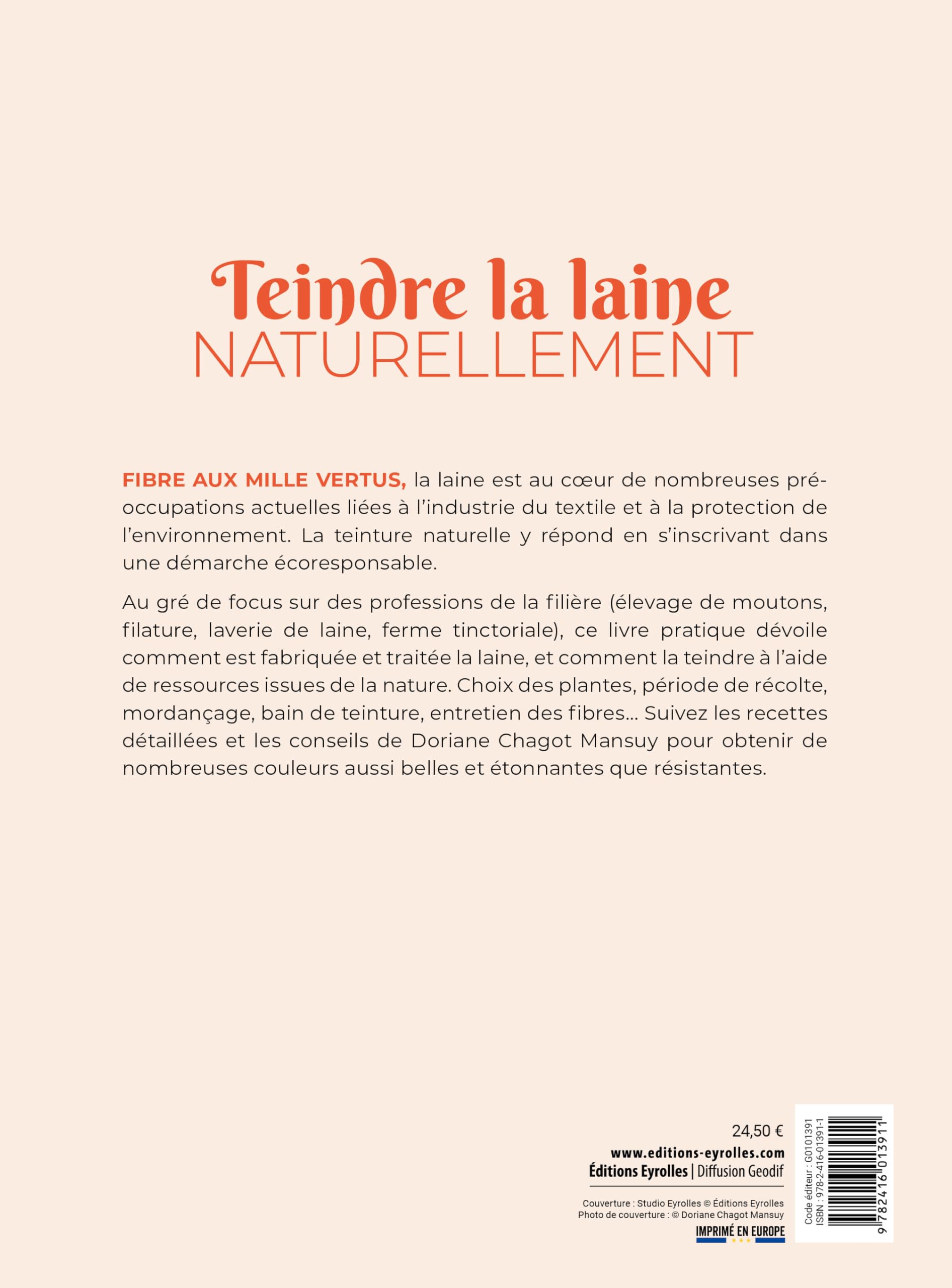 Teindre la laine naturellement