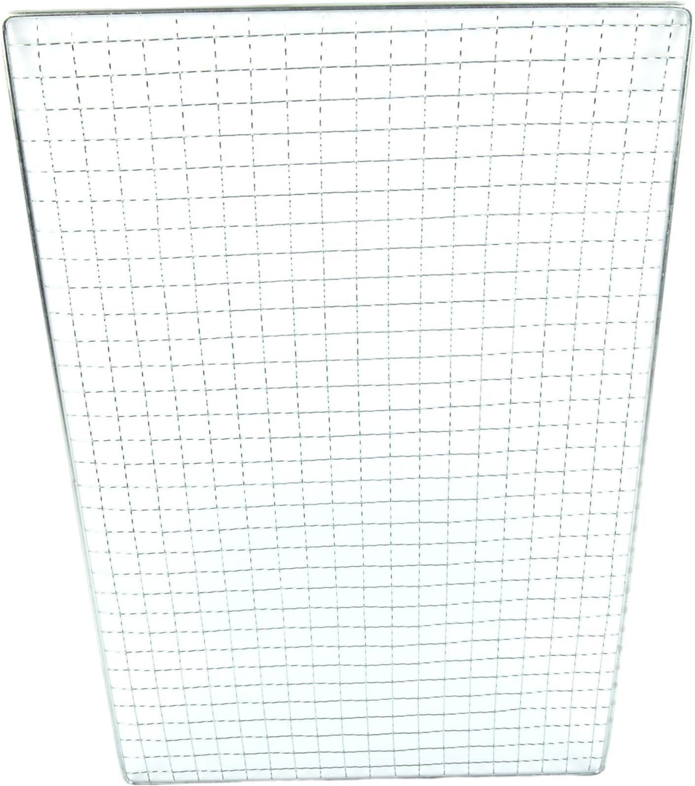BBQ Grill Mesh BBQ Grill Grate Wire Mesh Cooking Replacement Mesh Improved Air Circulation and Cooling Efficiency with Stainless Steel BBQ Grate Grid (40 x 25 cm)