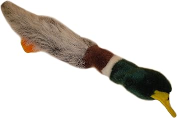 Amazon Happypet 犬用 獲物風おもちゃ 鳥 持って来い トレーニングに最適 中綿なし マガモ アウアーペッツ Our Pets 噛むおもちゃ 通販