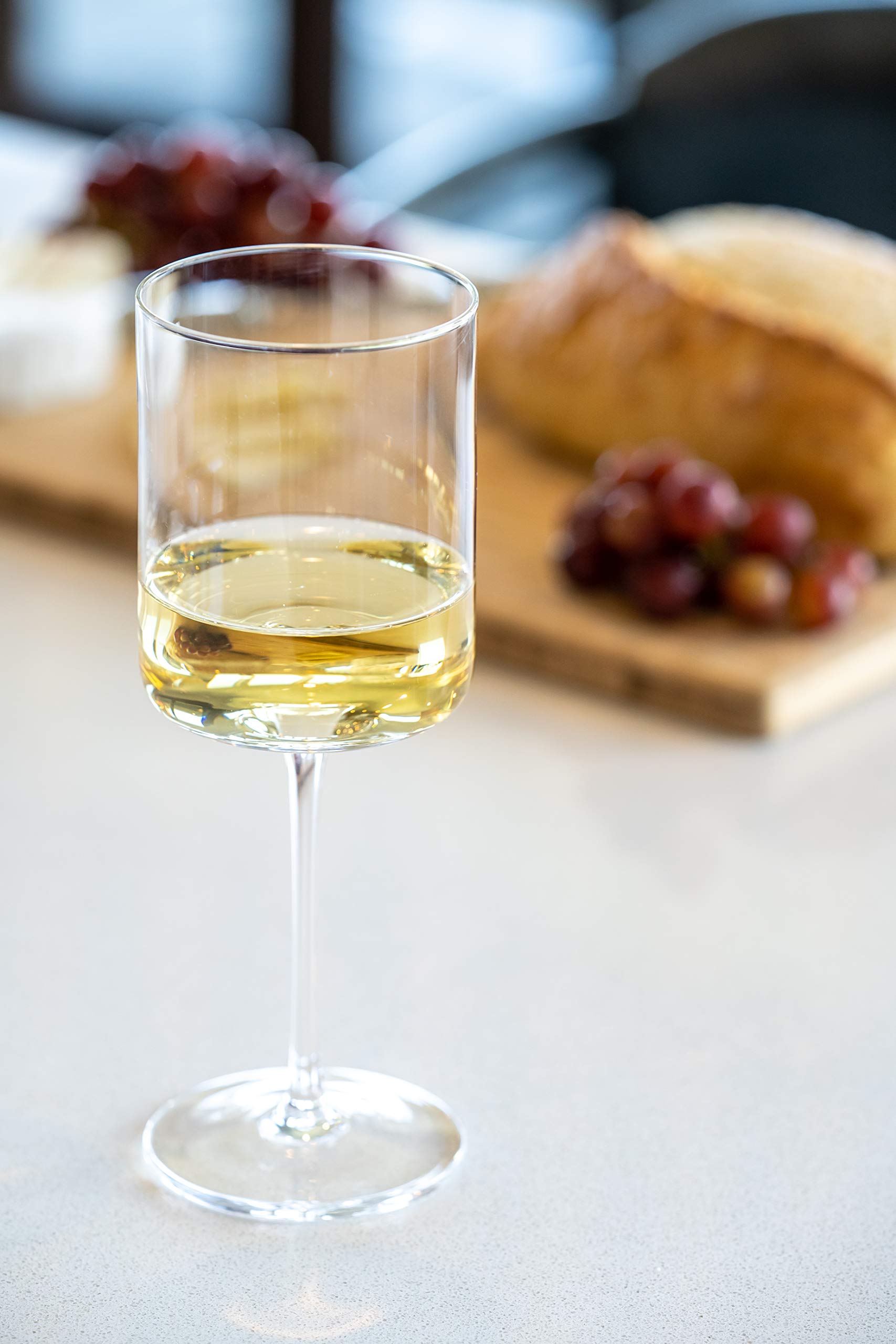 Aspen & Birch Modern Wine Glasses Set of 6 Red Wine Glasses or