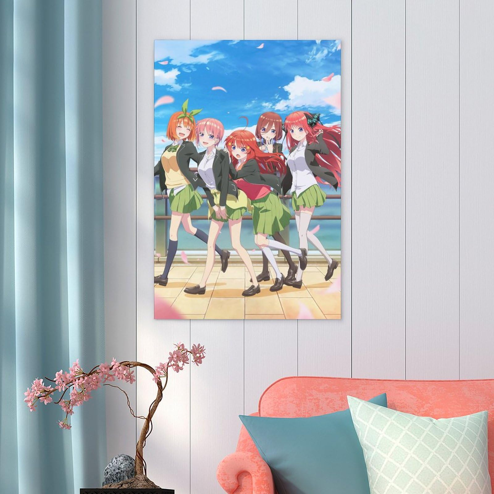 五等分の花嫁　壁掛けポスター 5点セット 五等分の花嫁 壁掛けポスター 5点セット 五等分の花嫁 壁掛け