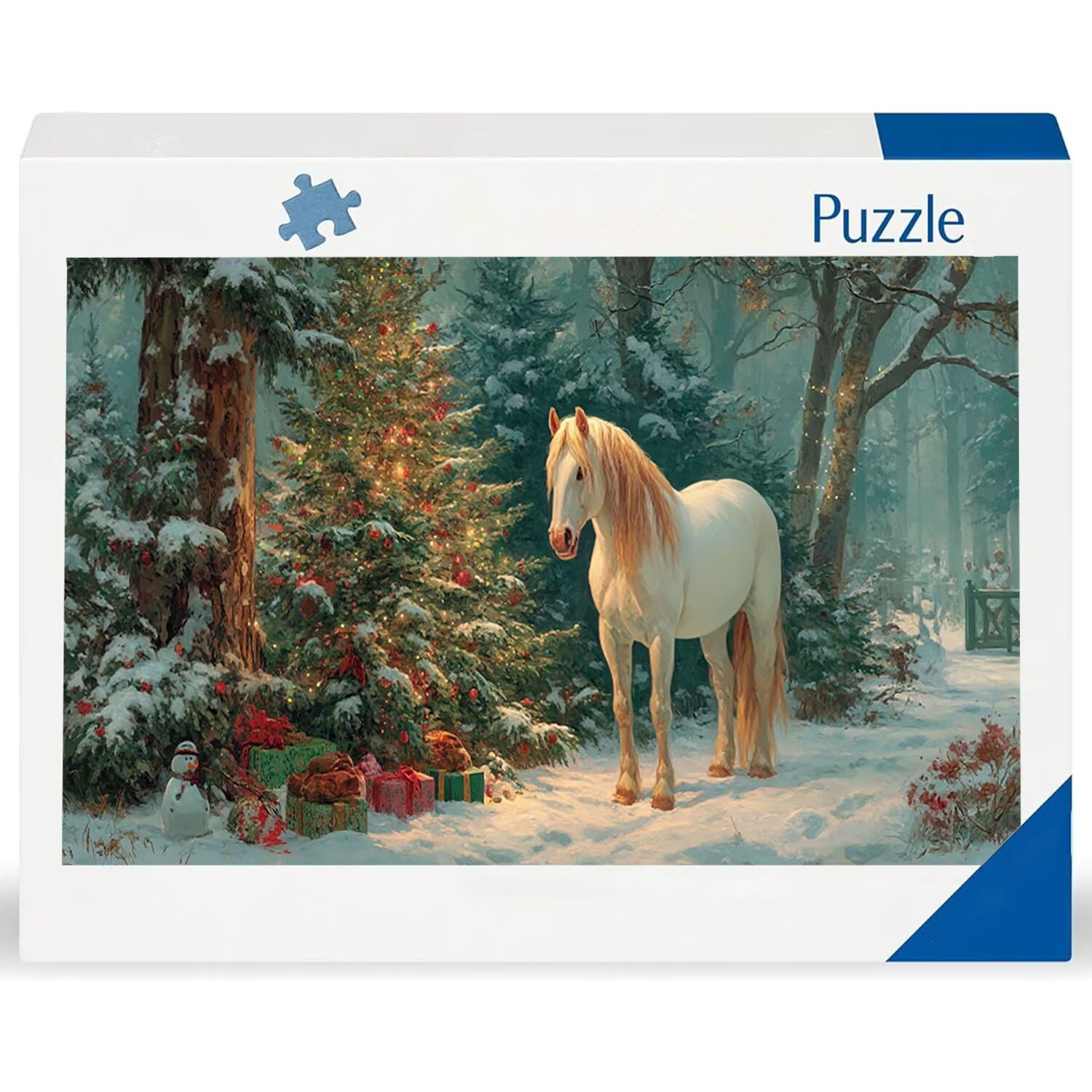 Boże Narodzenie Pollino - Puzzle 900 sztuk dla dorosłych - Puzzle DIY, kreatywna rozrywka, nowoczesna sztuka, klasyczne puzzle dla dorosłych i nastolatków w wieku 12 lat, pomysł na prezent dla
