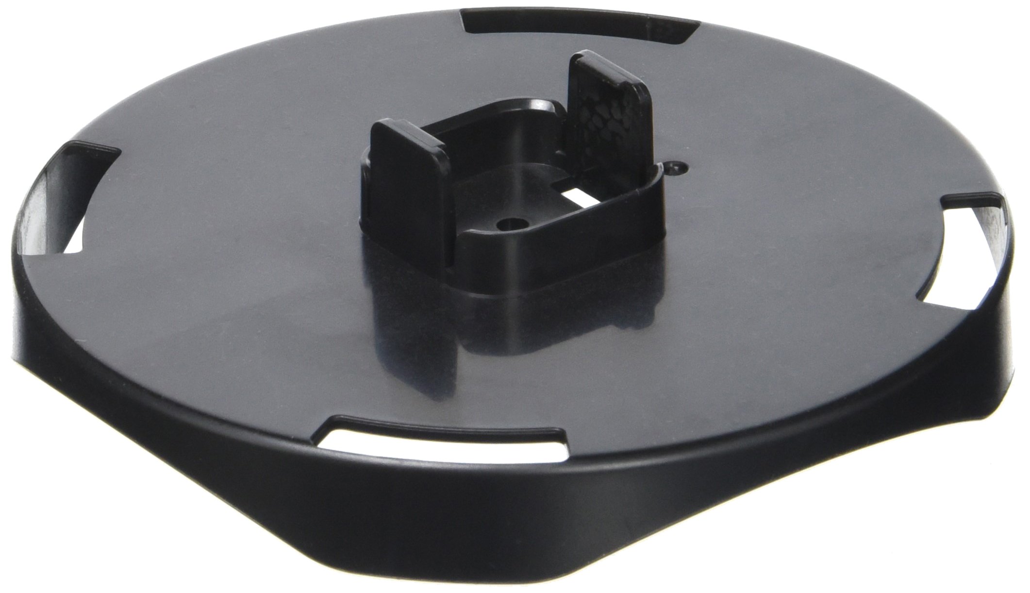 neoLabLine Universeller Halteteller, Schwarz, 100mm Durchmesser