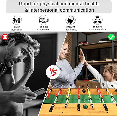 Miniatura 3 de RoamReady Mesa de juego múltiple, mesa de juego combinada con mesa de billar, ping pong, hockey de aire para arcade, bares, fiesta, noche familiar,