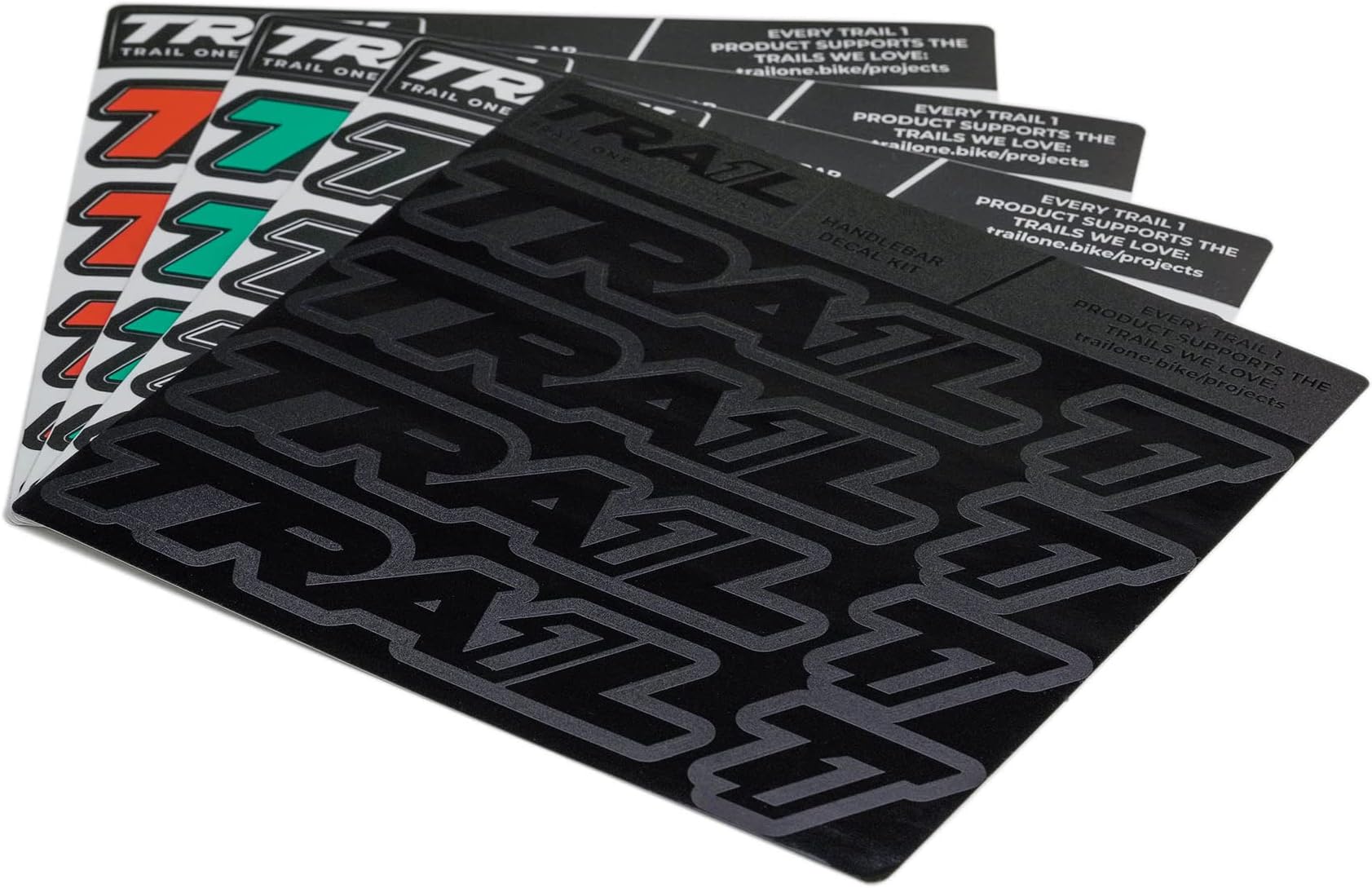 Crockett Handlebar Decal Kit - Stealth
