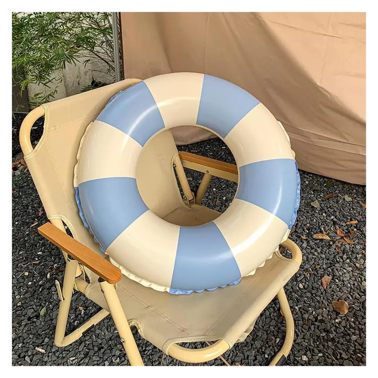 Jeux Gonflable Piscine Bouée de Natation Gonflable en Forme de Donut, bouée de Natation, bouée de Natation, Jeu Aquatique(White)