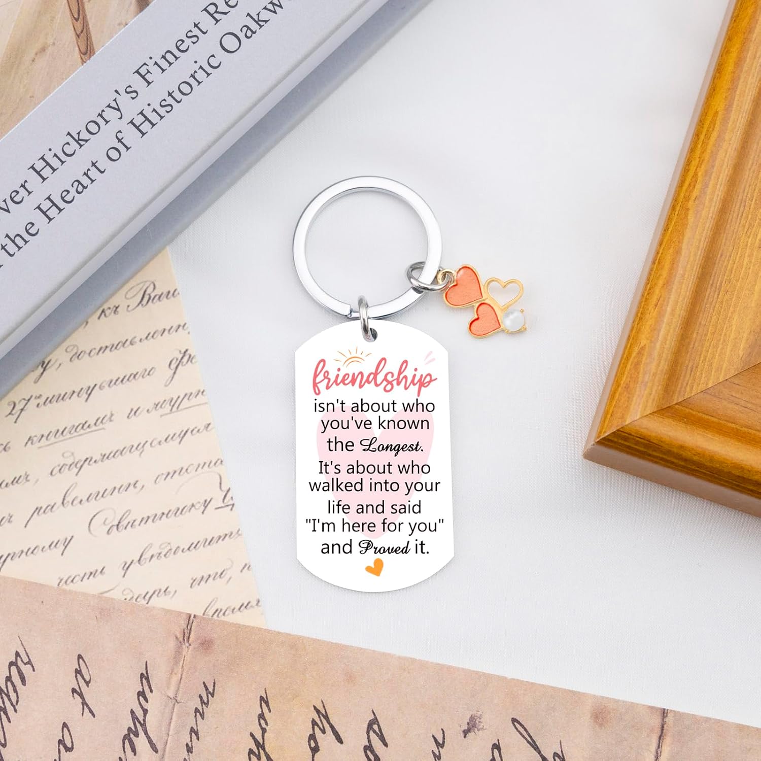 Birthday Gift For Sister From Sister Friendship Gifts For Women Bff Bestie Sister Gifts Best Friend Appreciation Birthday Valentines Day Christmas Gift Keychain