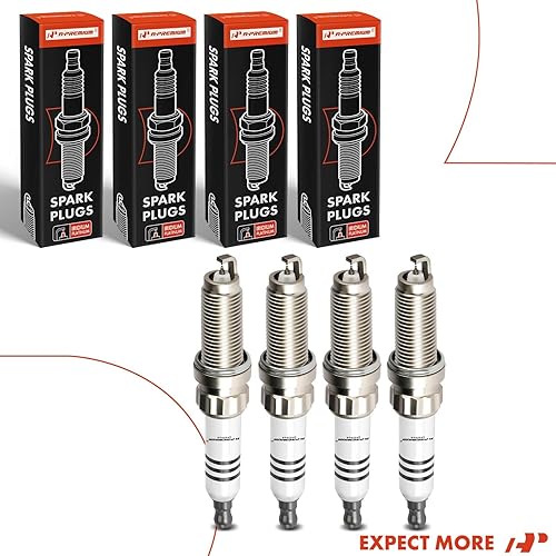 Miniatura 9 de A-Premium Iridium Platinum Bujías compatibles con Mini Cooper 2007-2015, Cooper Countryman 2011-2016, Cooper Paceman 2013-2016, paquete de 4