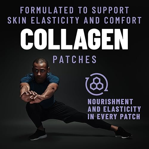 Miniatura 6 de Parches de colágeno - 36 piezas con colágeno tipo 1 y 2 Apoya la elasticidad de la piel, hidratación y firmeza Parches para una piel suave y